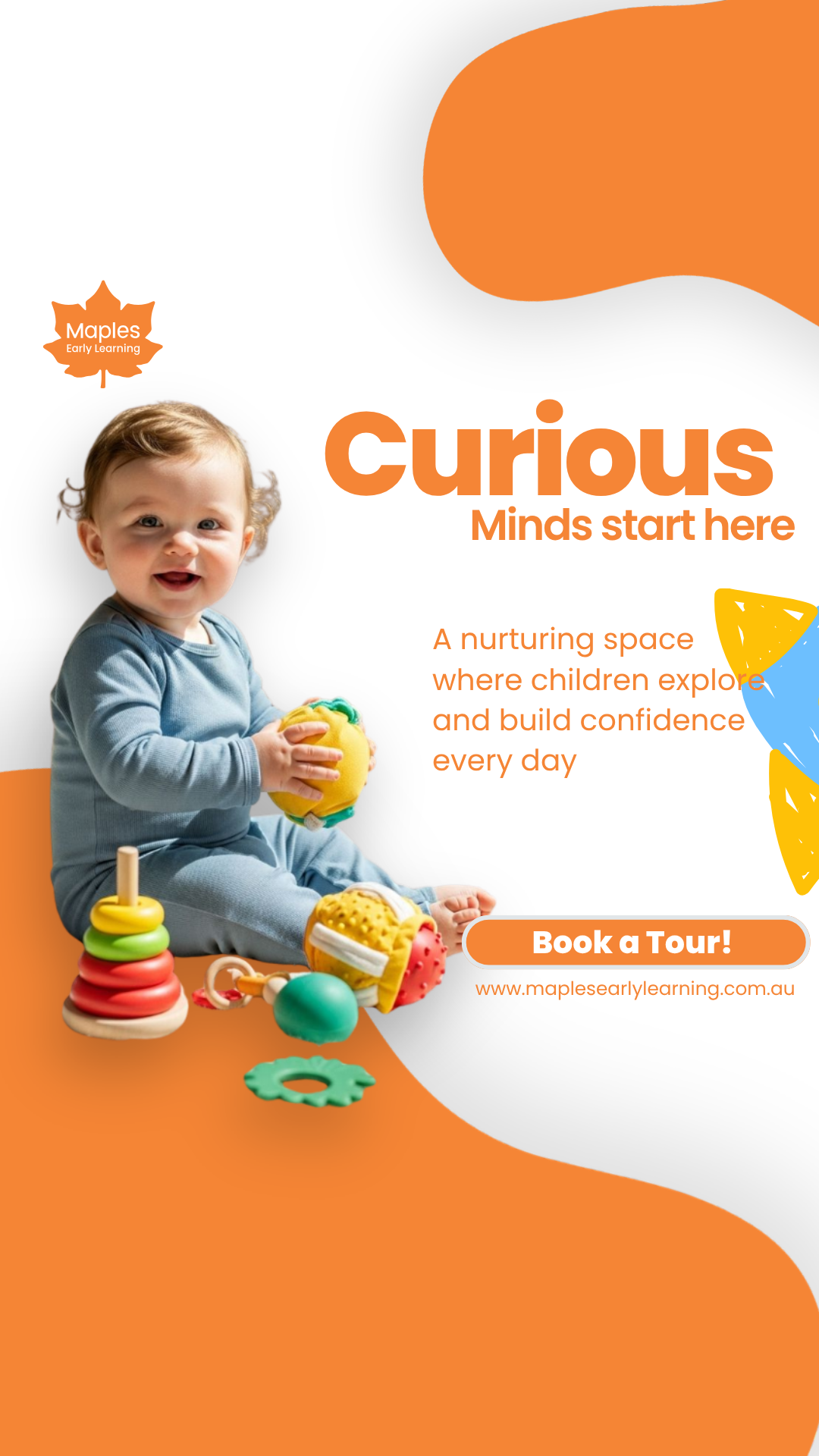 Maples Early Learning Facebook ad