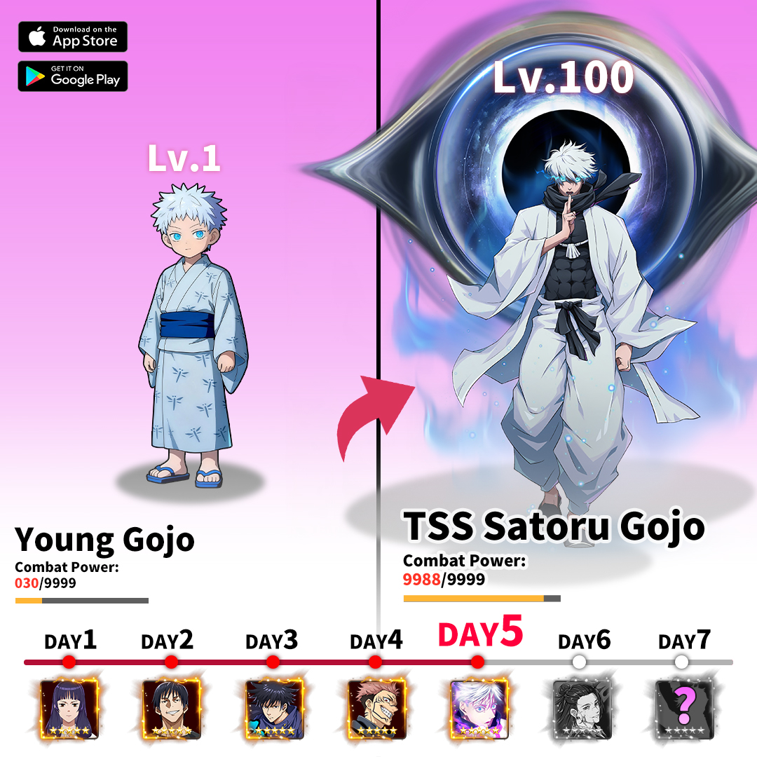Jujutsu game Facebook ad: No gimmicks, real 3000 free pulls when you log in