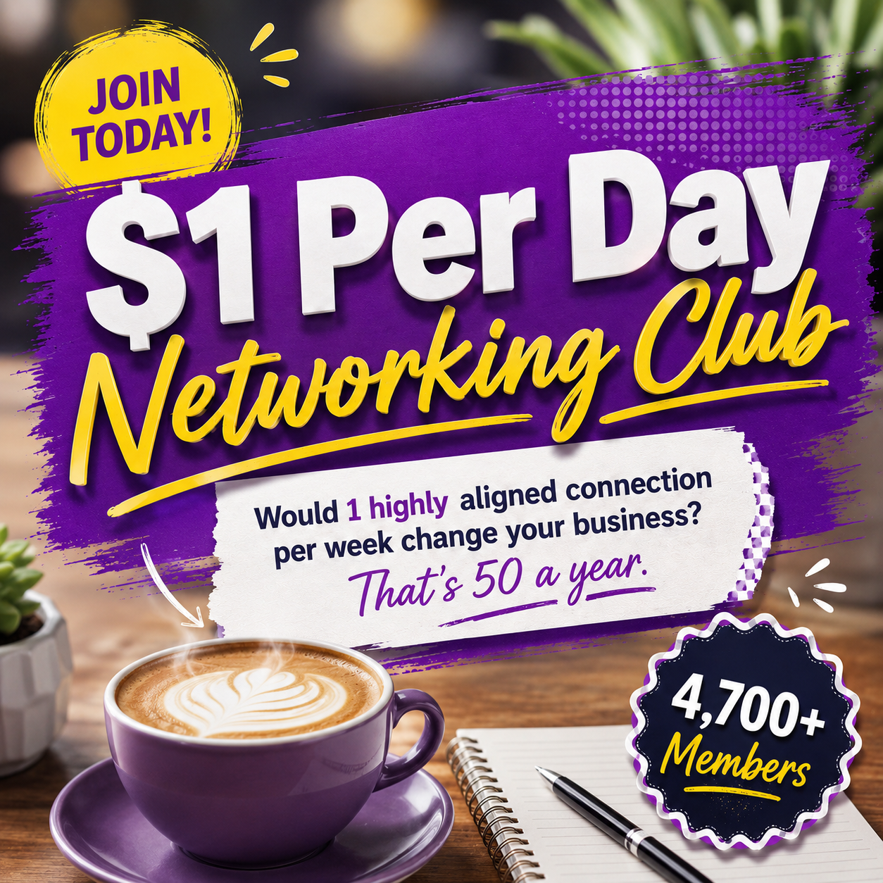 We Meet Wednesdays Facebook ad: FREE: Limited Time Only!