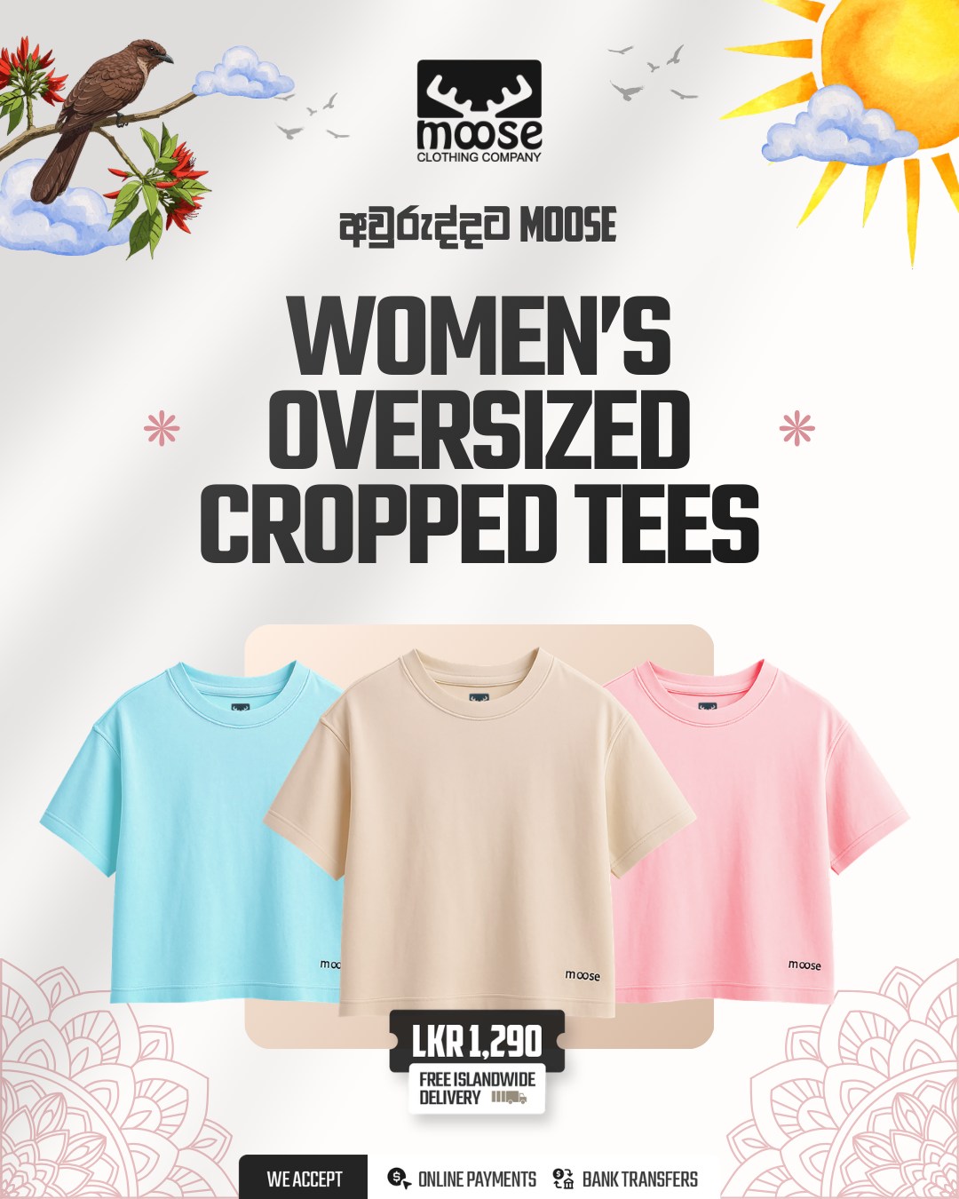 Moose Clothing Company Facebook ad