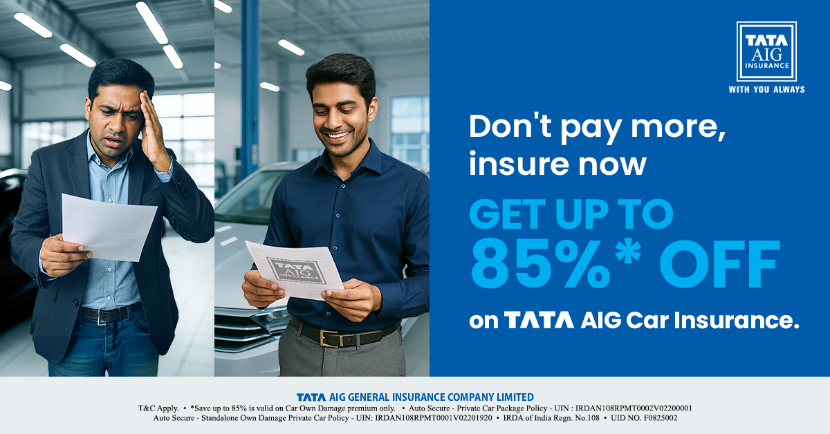TATA AIG Facebook ad
