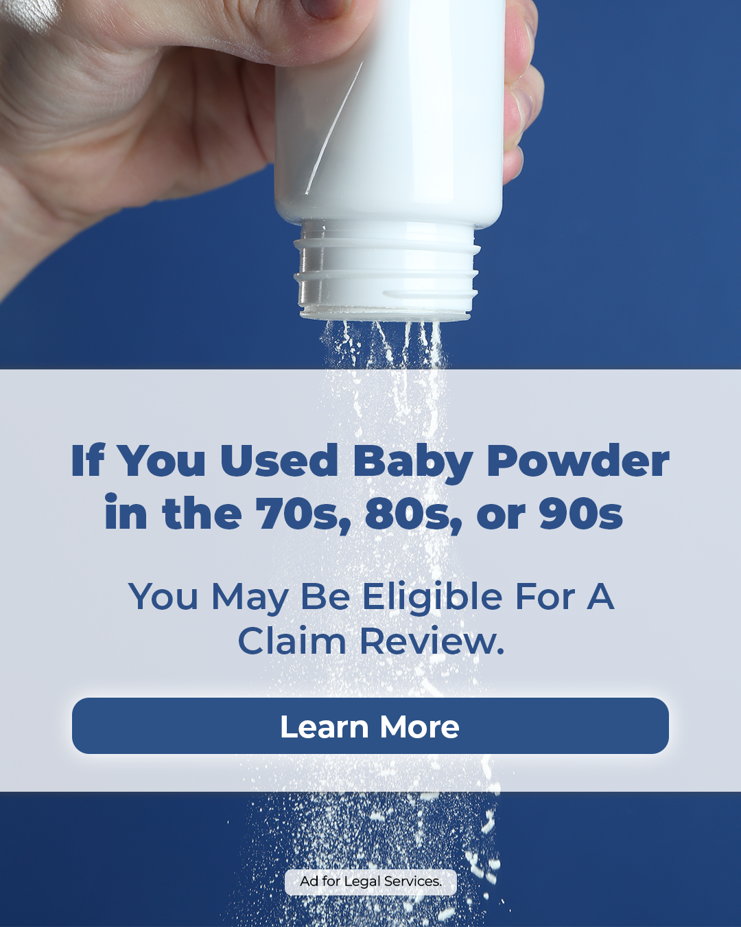 Talcum Powder Lawsuit Claims Facebook ad: Used Talcum Powder and Diagnosed with Ovarian Cancer? You…