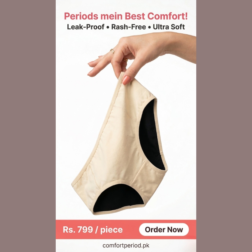 Comfort Period Facebook ad