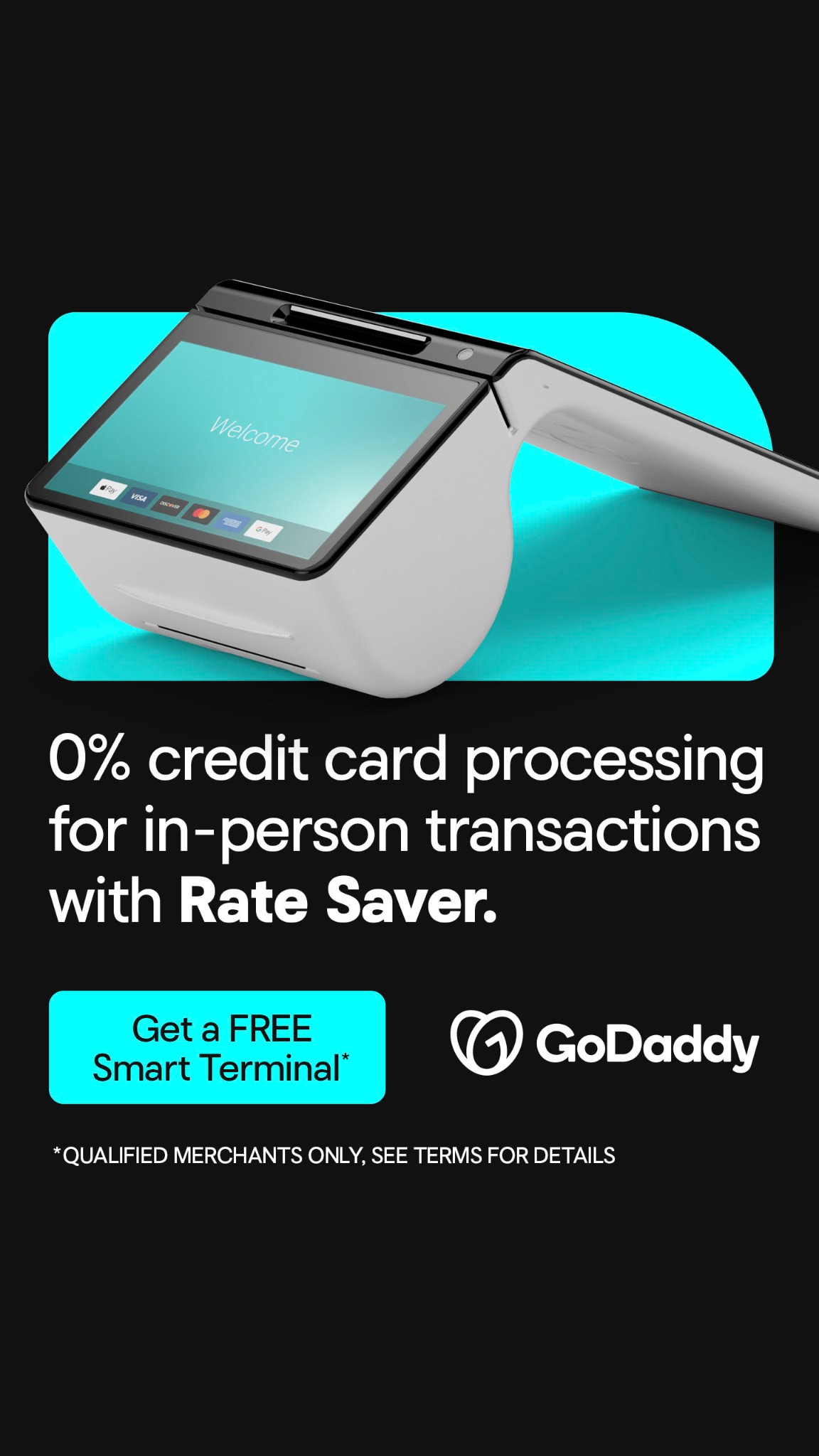 GoDaddy Facebook ad