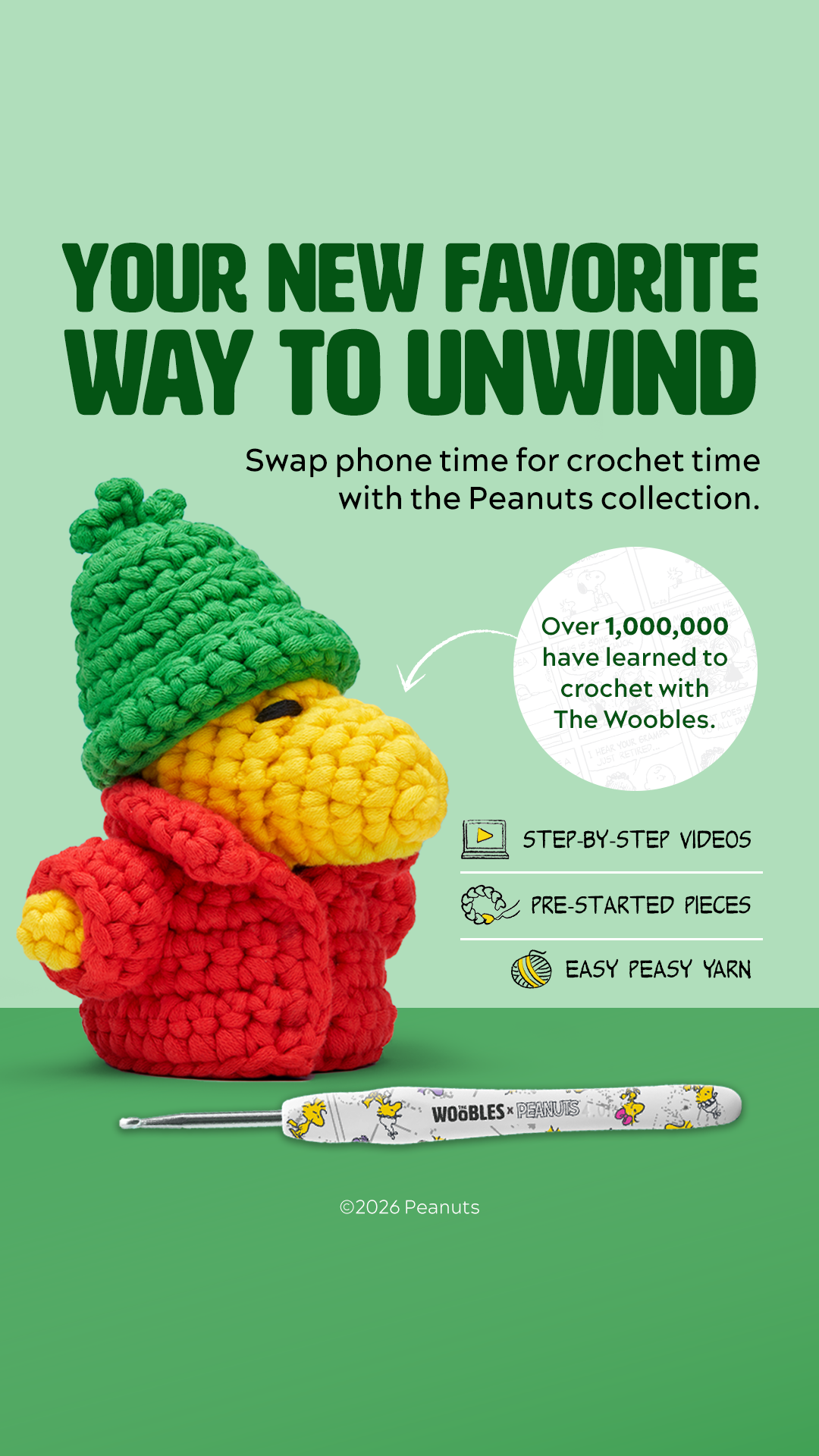 The Woobles Facebook ad from Feb 24, 2026