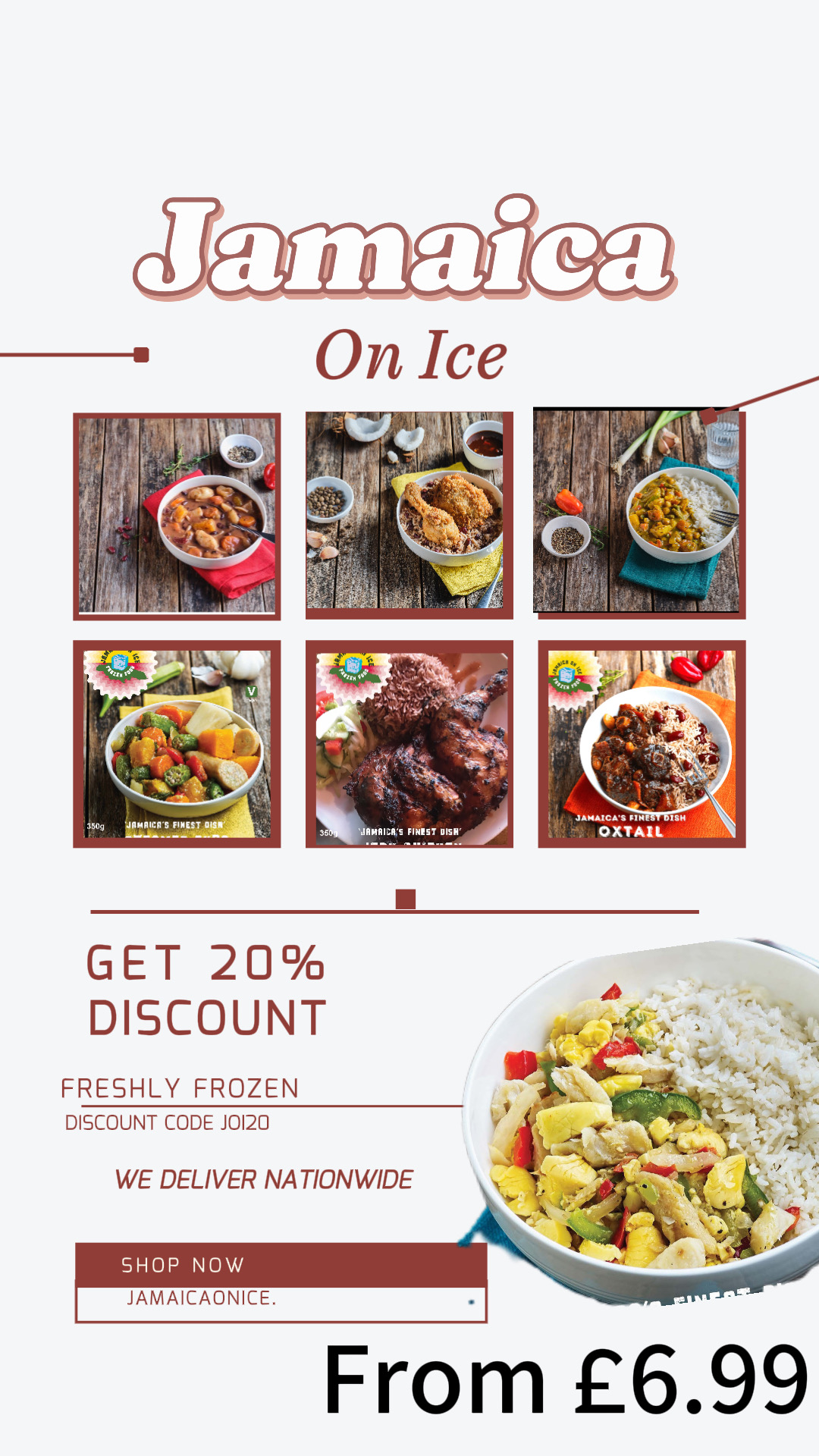 Jamaica On Ice UK Facebook ad: Jamaica On Ice: The UK's First Caribbean Frozen…