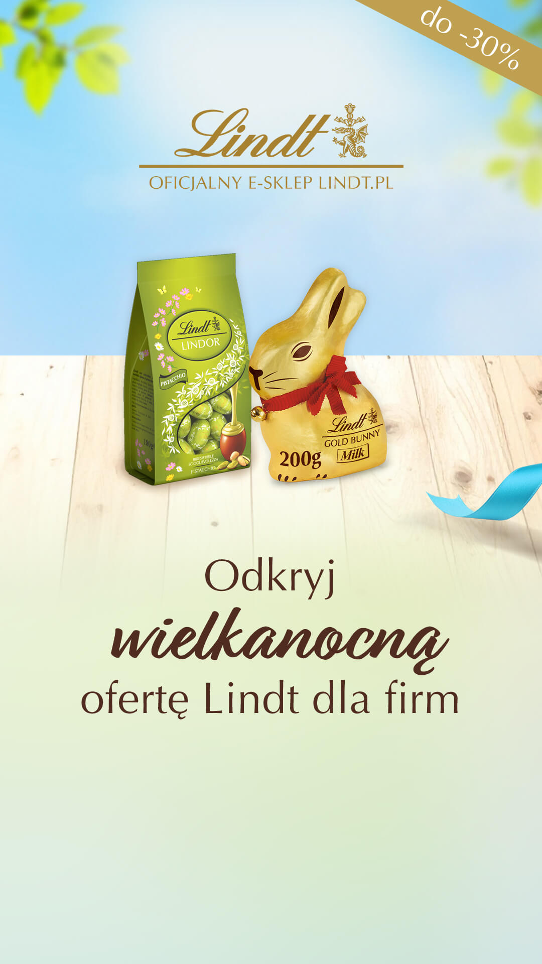 Lindt Facebook ad