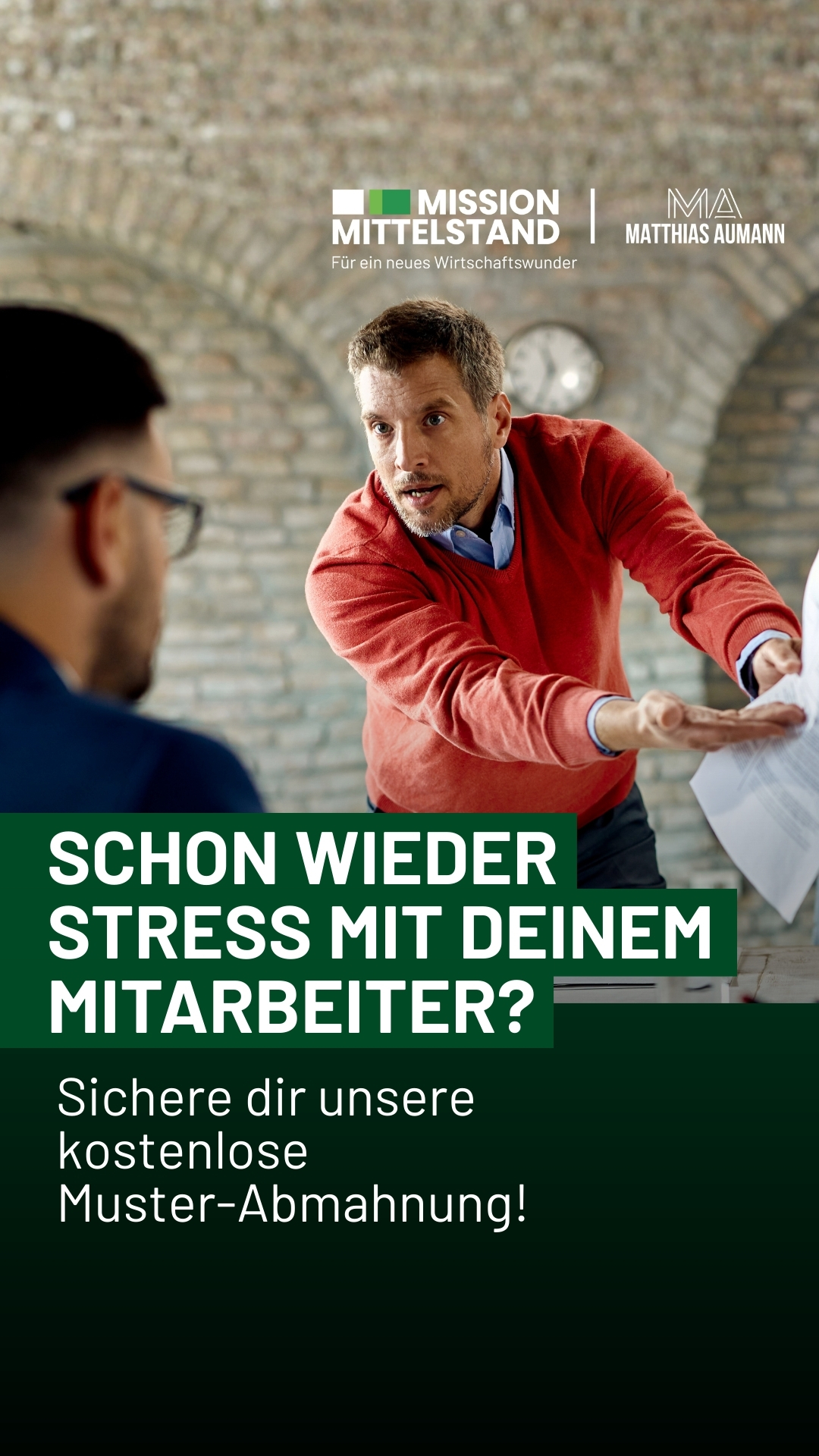 Matthias Aumann Facebook ad