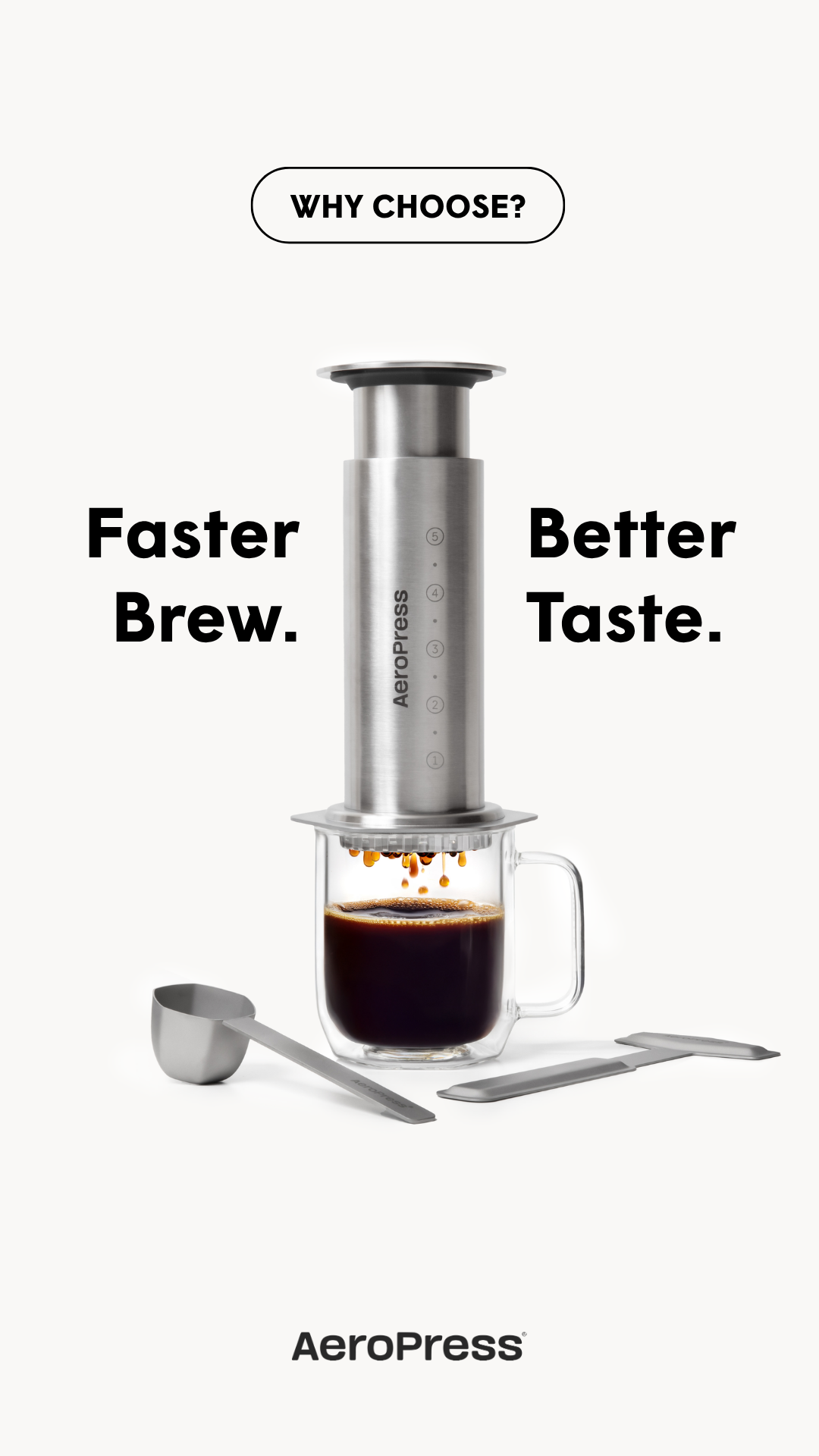 AeroPress Facebook ad