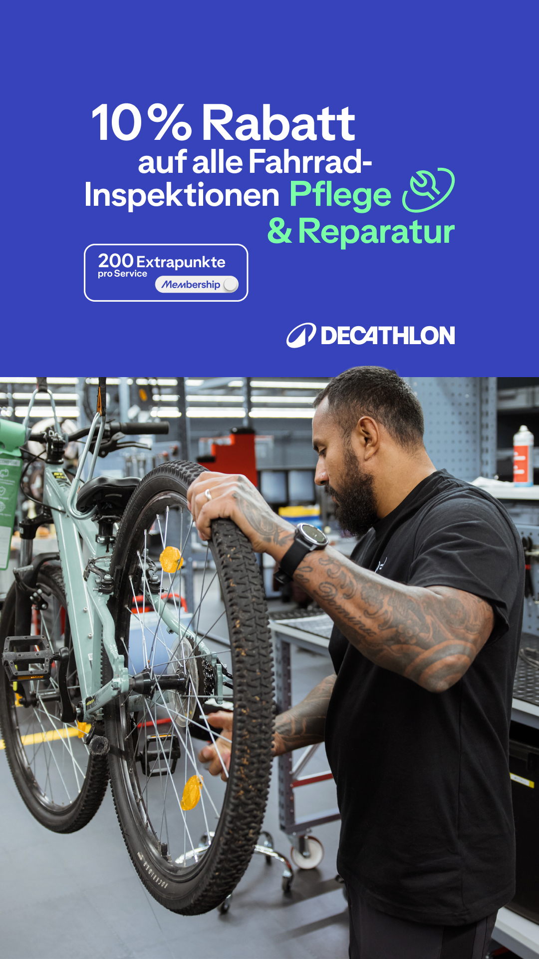 Decathlon Deutschland Facebook ad