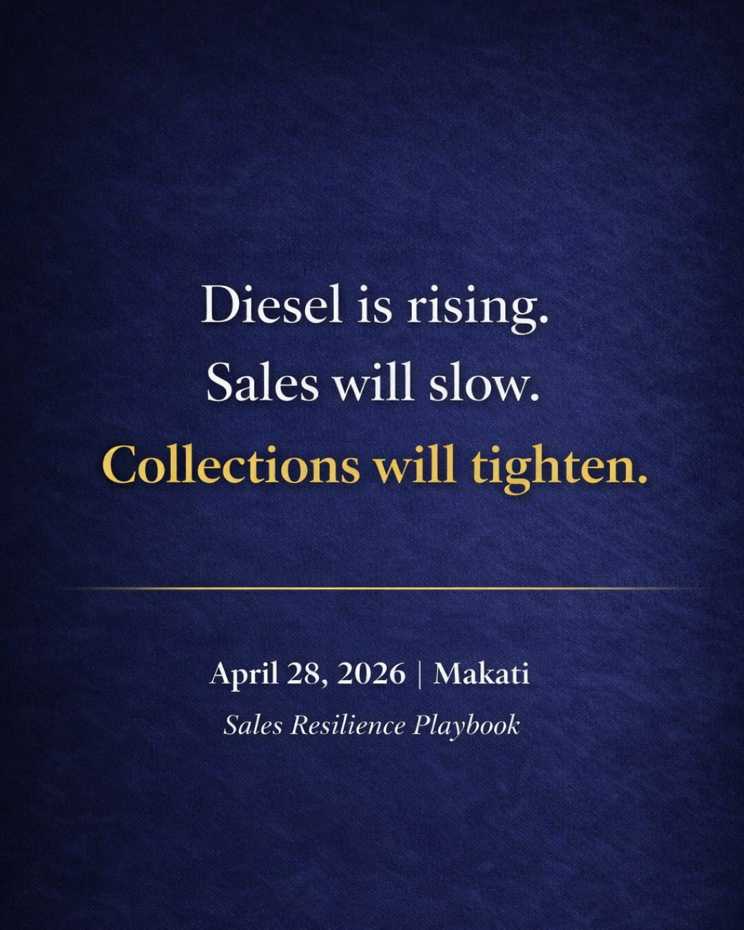 Training For Less Facebook ad: Sales Resilience Playbook | Sales Training Under Market…