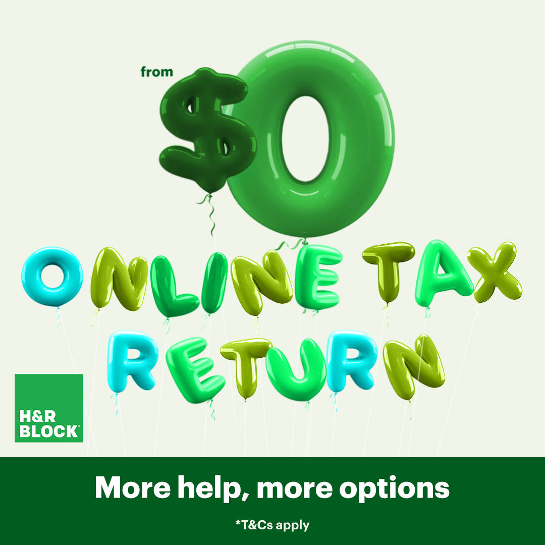 H&R Block Australia Facebook ad