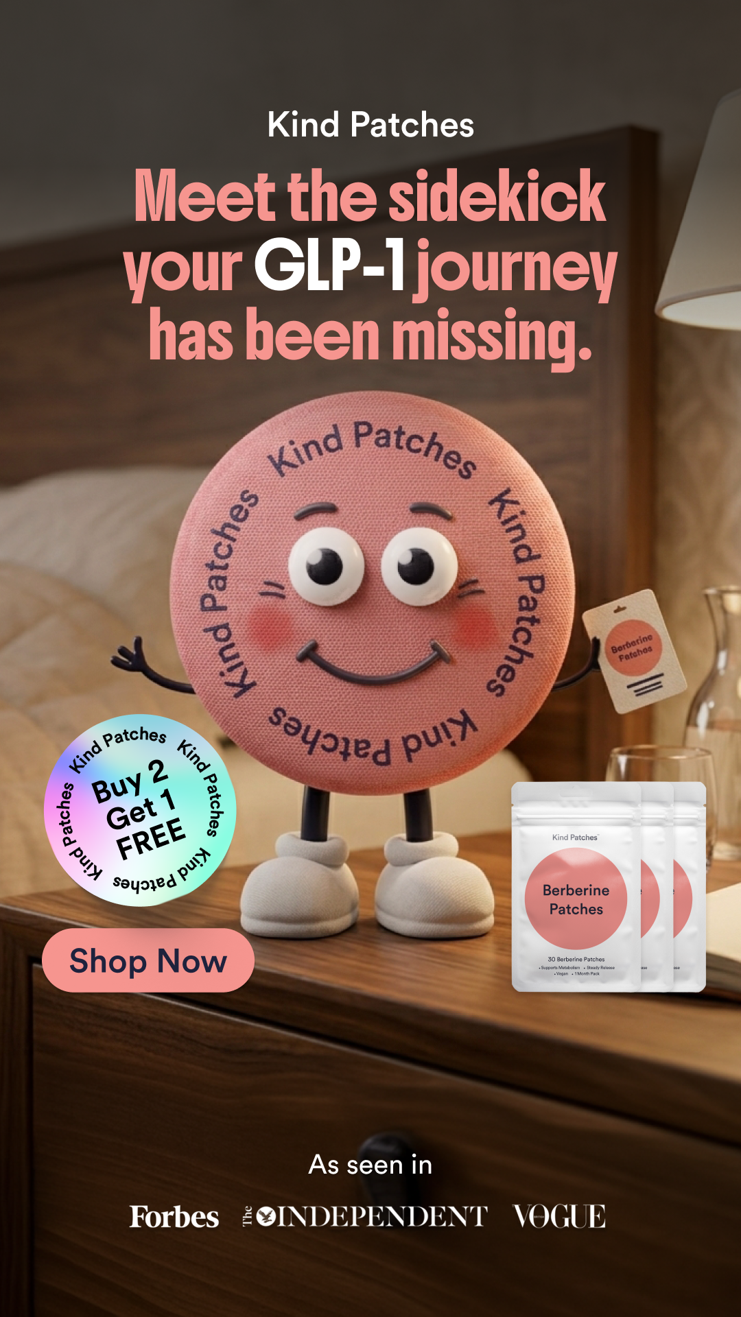Kind Patches Facebook ad