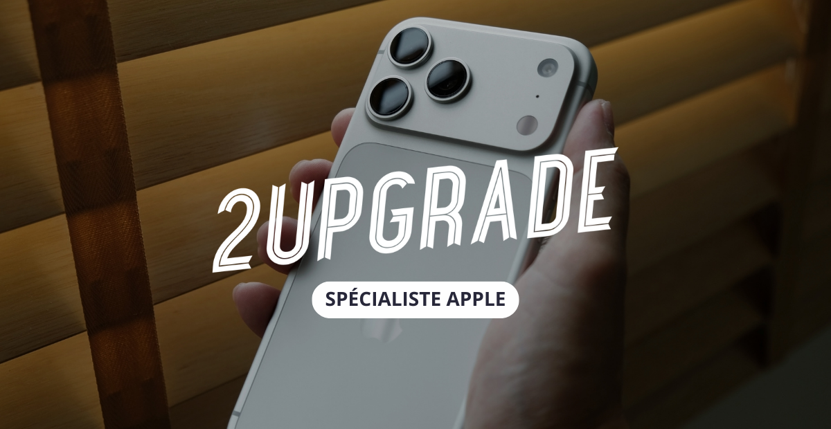 2upgrade srl Facebook ad: Spécialiste Apple indépendant.