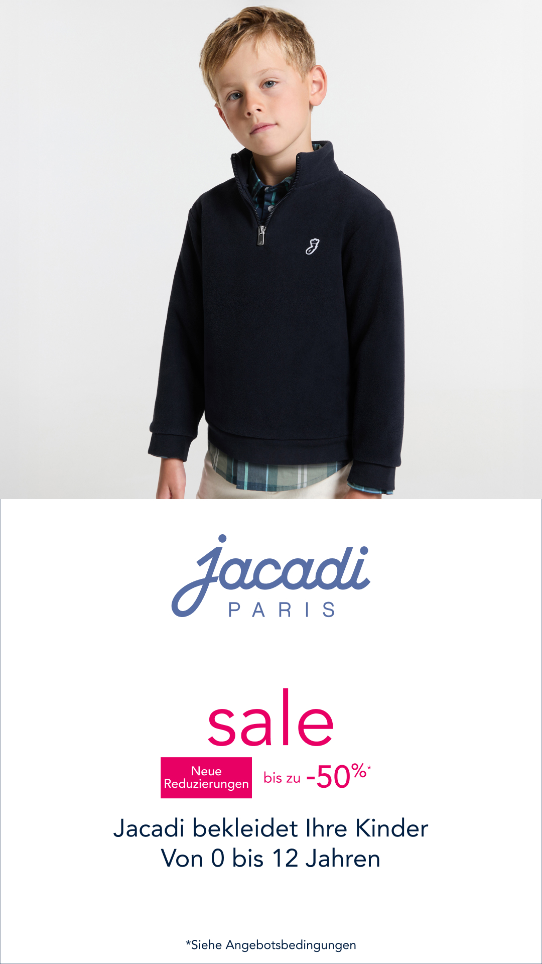 Jacadi Facebook ad