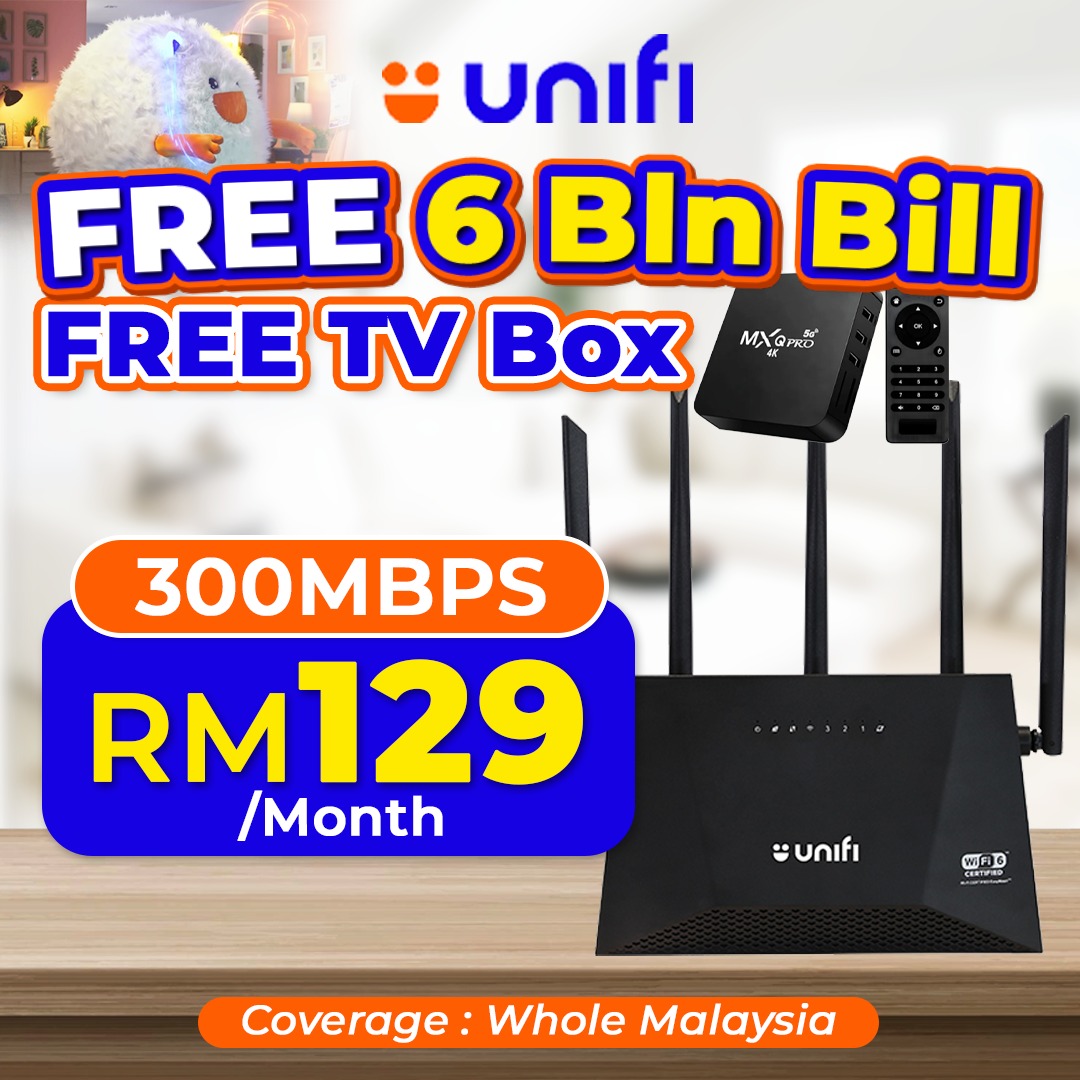 TM UNIFI FIBER Facebook ad