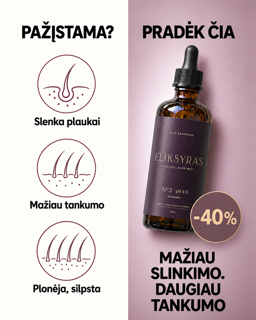 Tavo Šampūnas Facebook ad