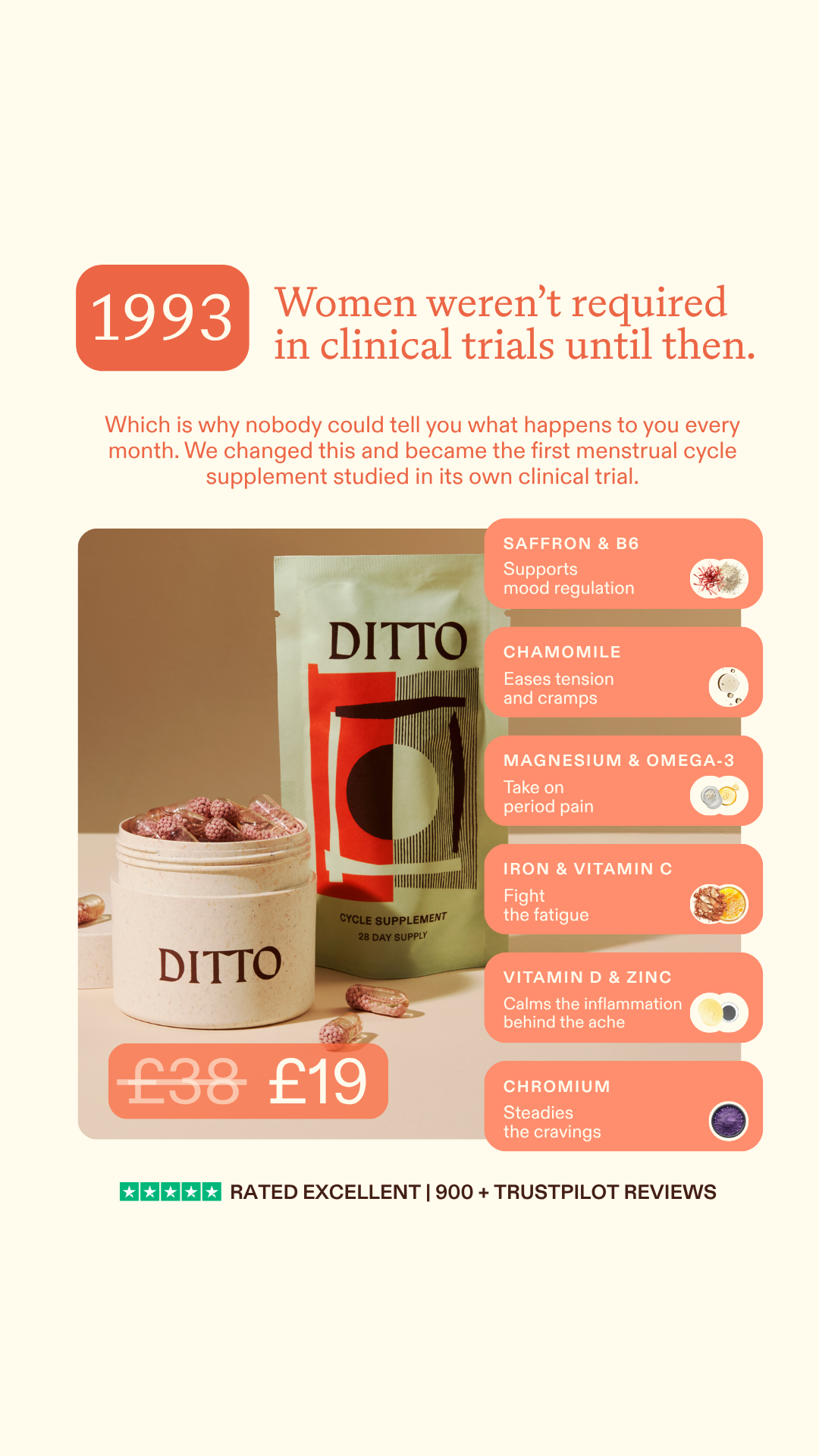 DITTO Daily Facebook ad: Get an extra 50% off with DITTO50