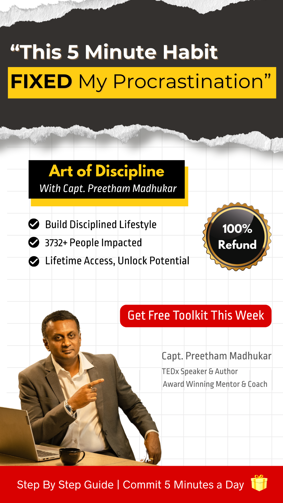 Capt. Preetham Madhukar Facebook ad