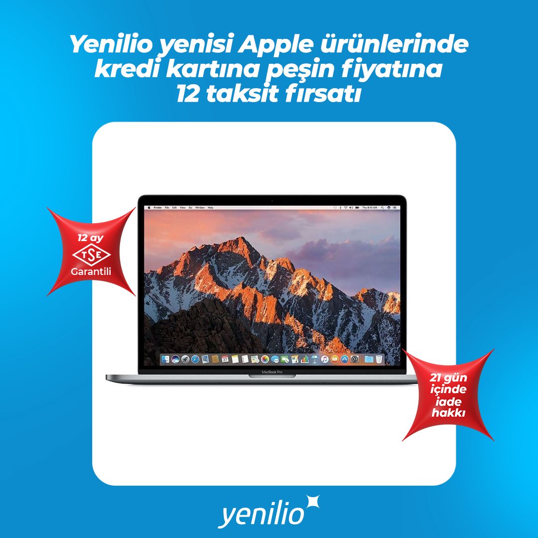 Yenilio Facebook ad: Apple Yetkisi ile Yenilendi, Gürgençler Güvencesi ile…