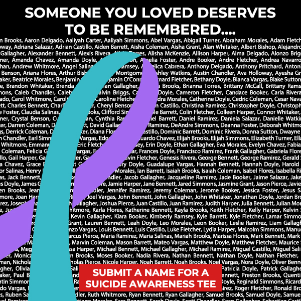 Suicide Awareness & Prevention Facebook ad