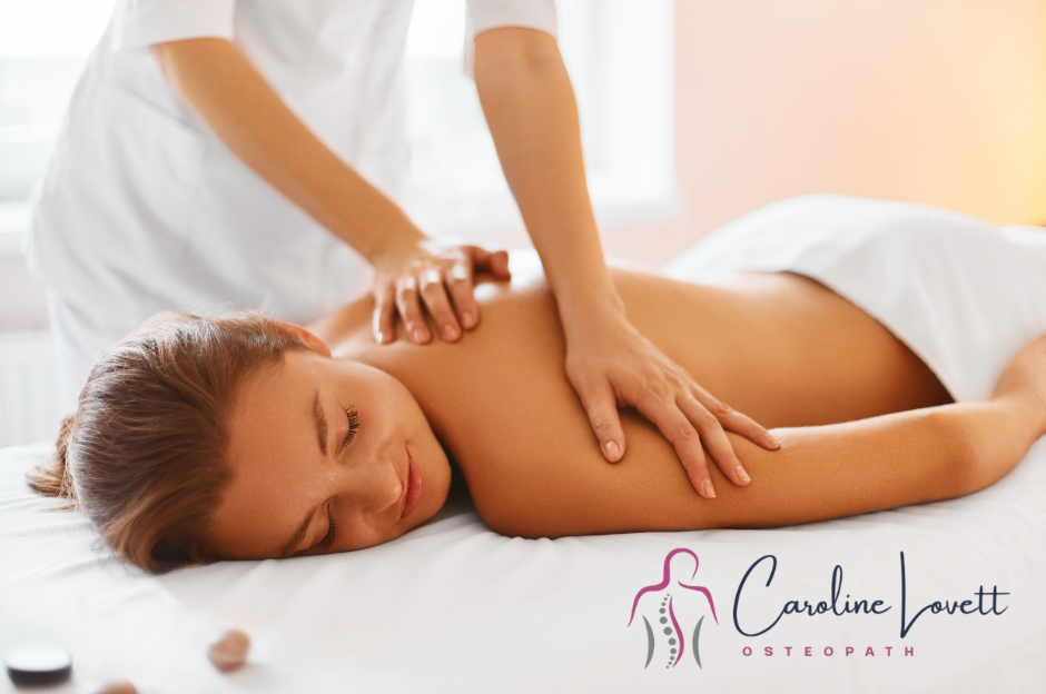 Caroline Lovett - Osteopath Facebook ad