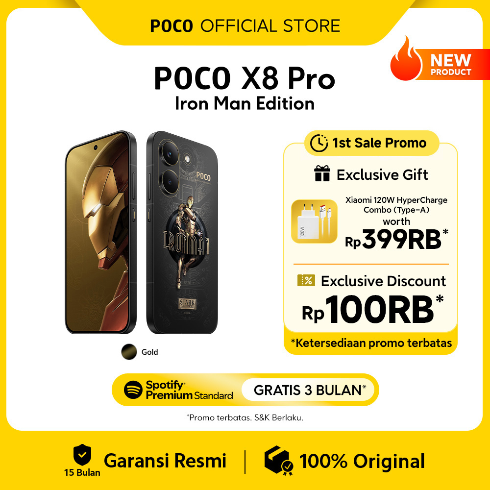 POCO Facebook ad: Performa ekstrem Dimensity 9500s, baterai 8500mAh + 100W…