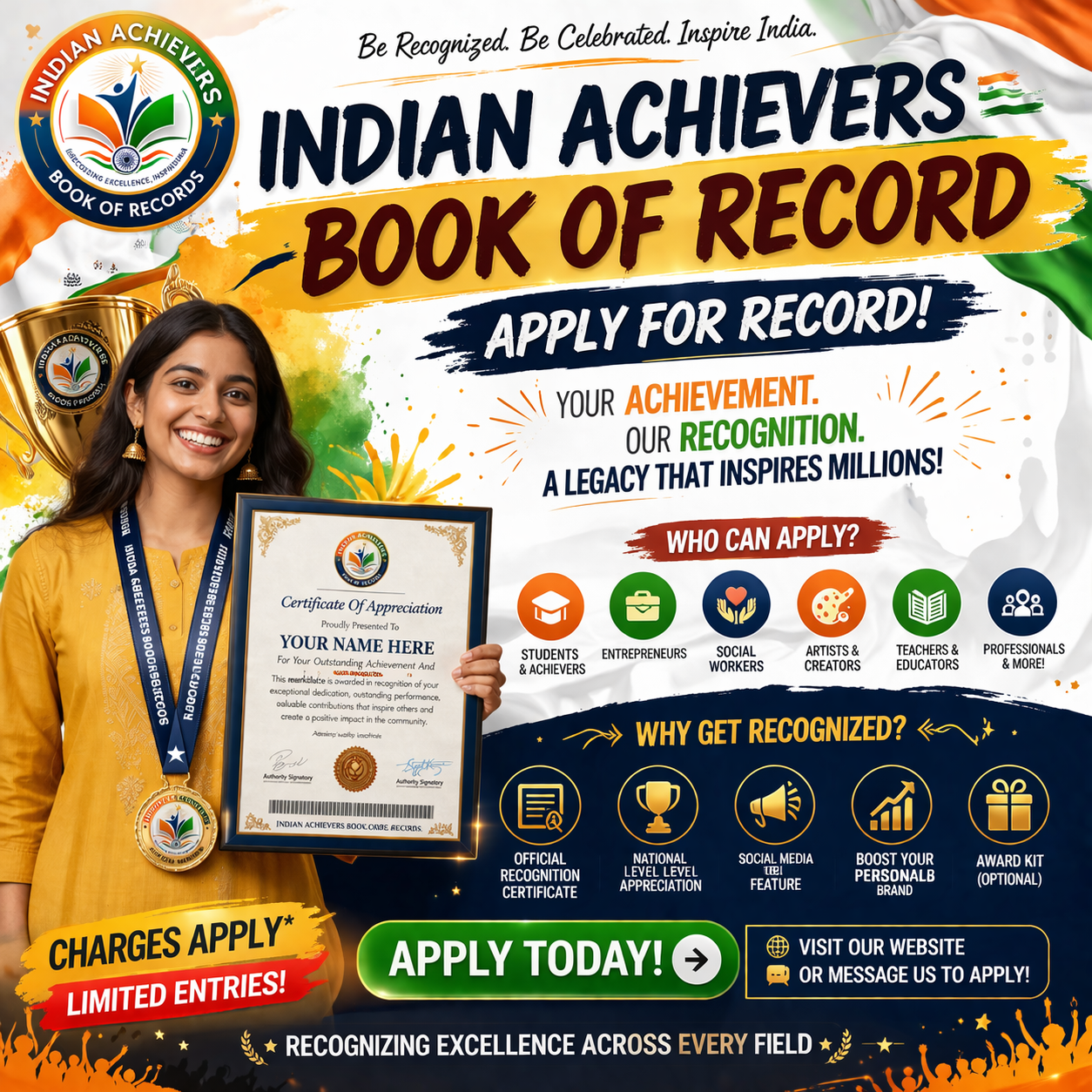 StartupSiksha Foundation Facebook ad: Apply For Record Today!