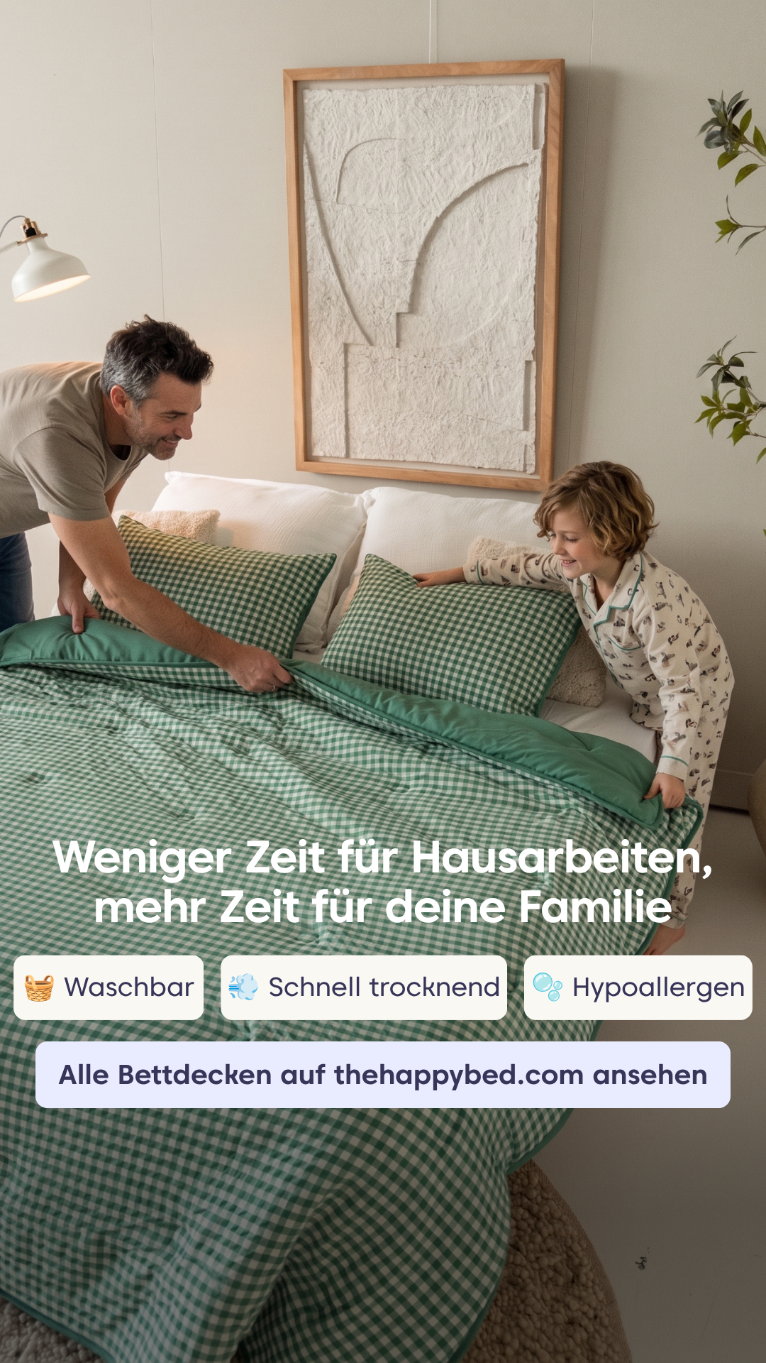 Thehappybed.de Facebook ad