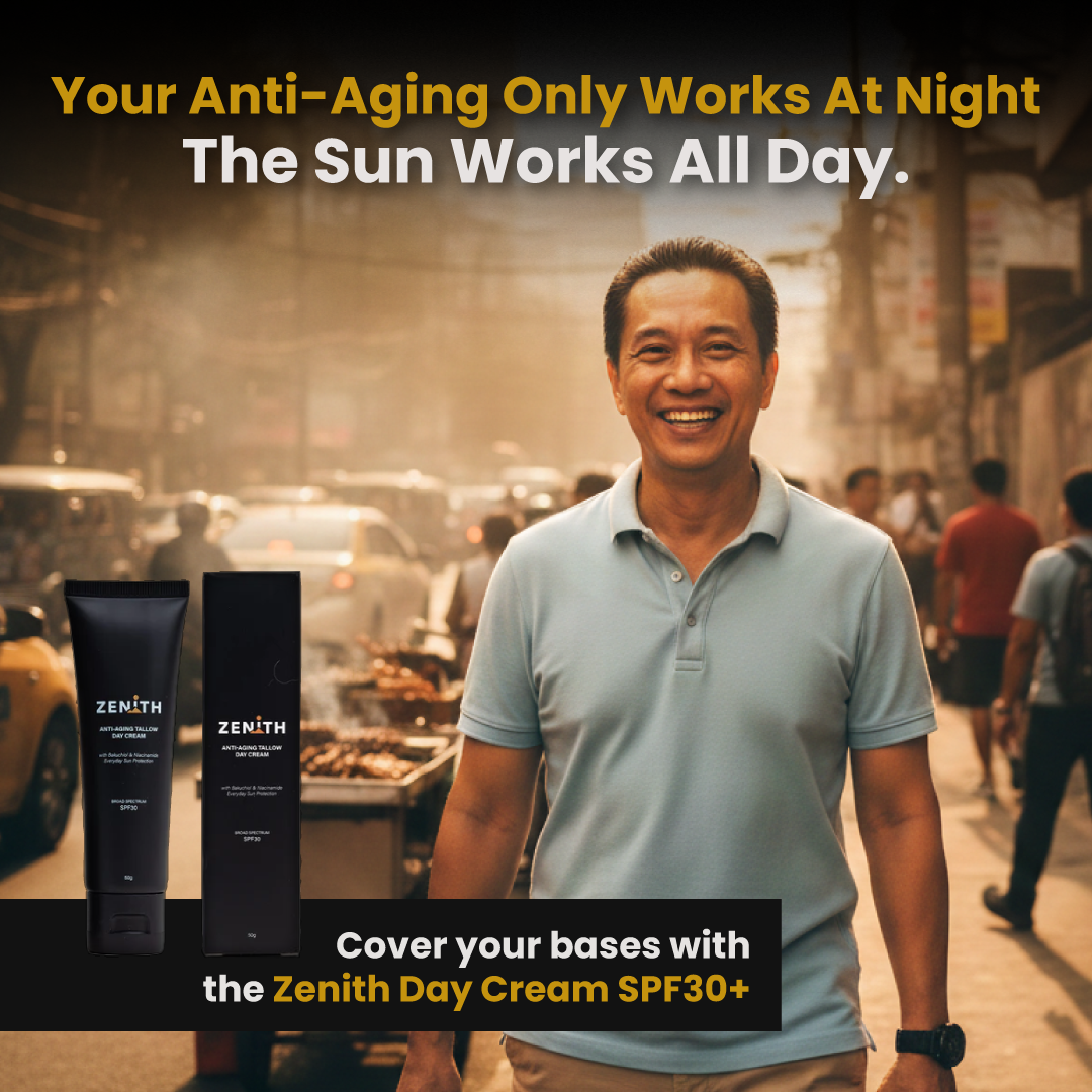 Zenith PH - Anti-Aging Tallow Day Cream Spf30+ Facebook ad: High Performance Day Cream For Men