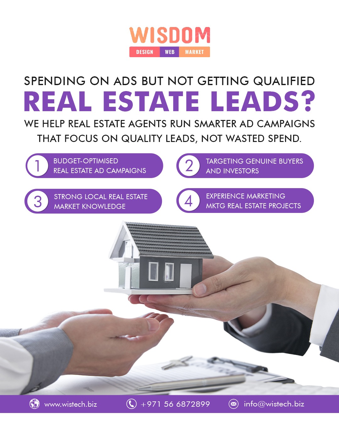Wisdom IT Solutions LLC Facebook ad