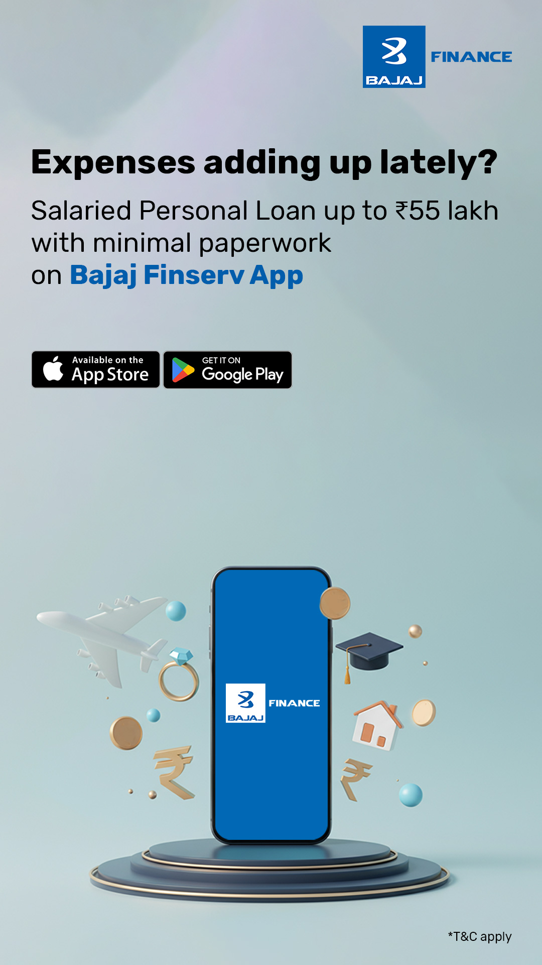 Bajaj Finserv Facebook ad