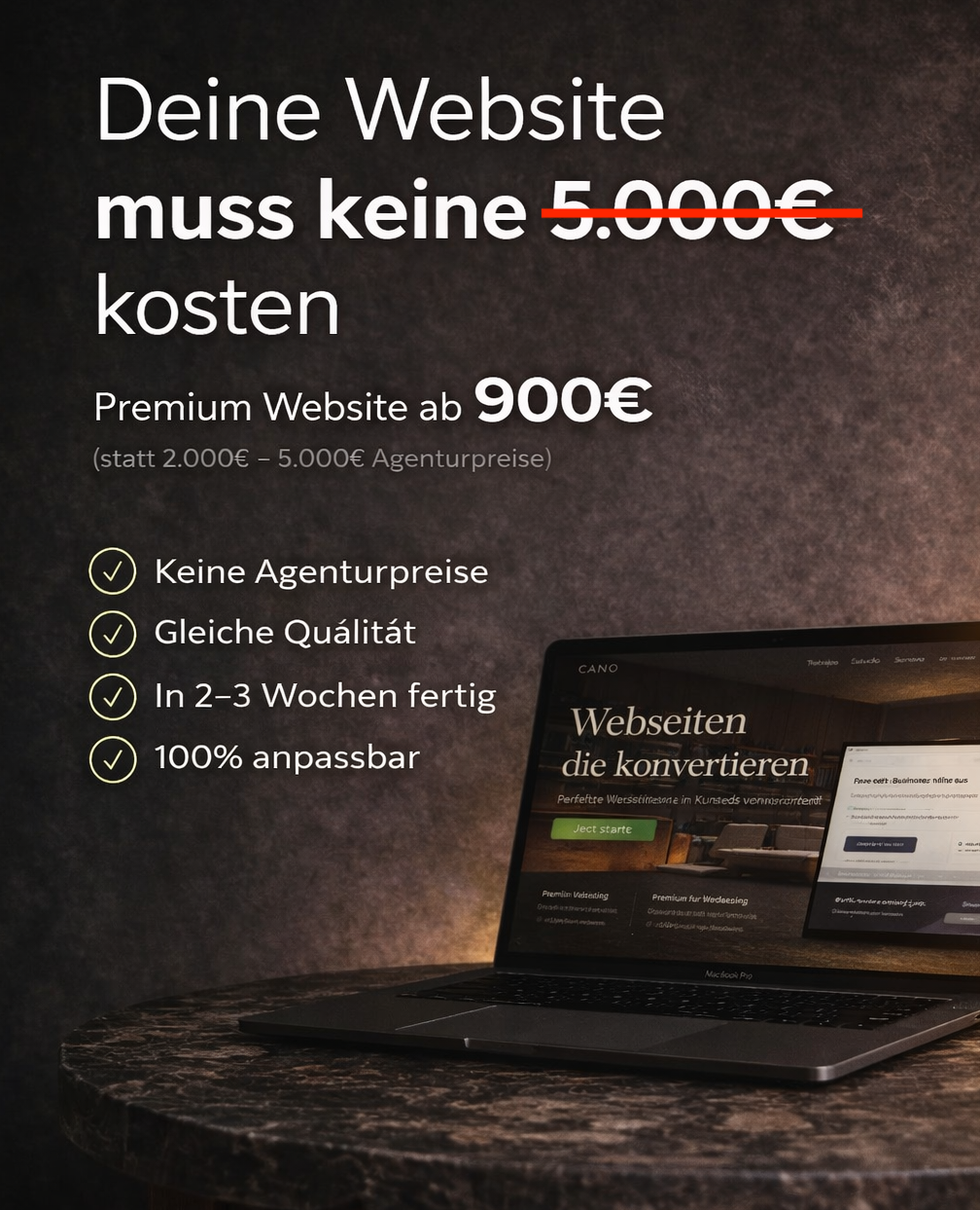 Webdesign Agentur Nordruhe Facebook ad