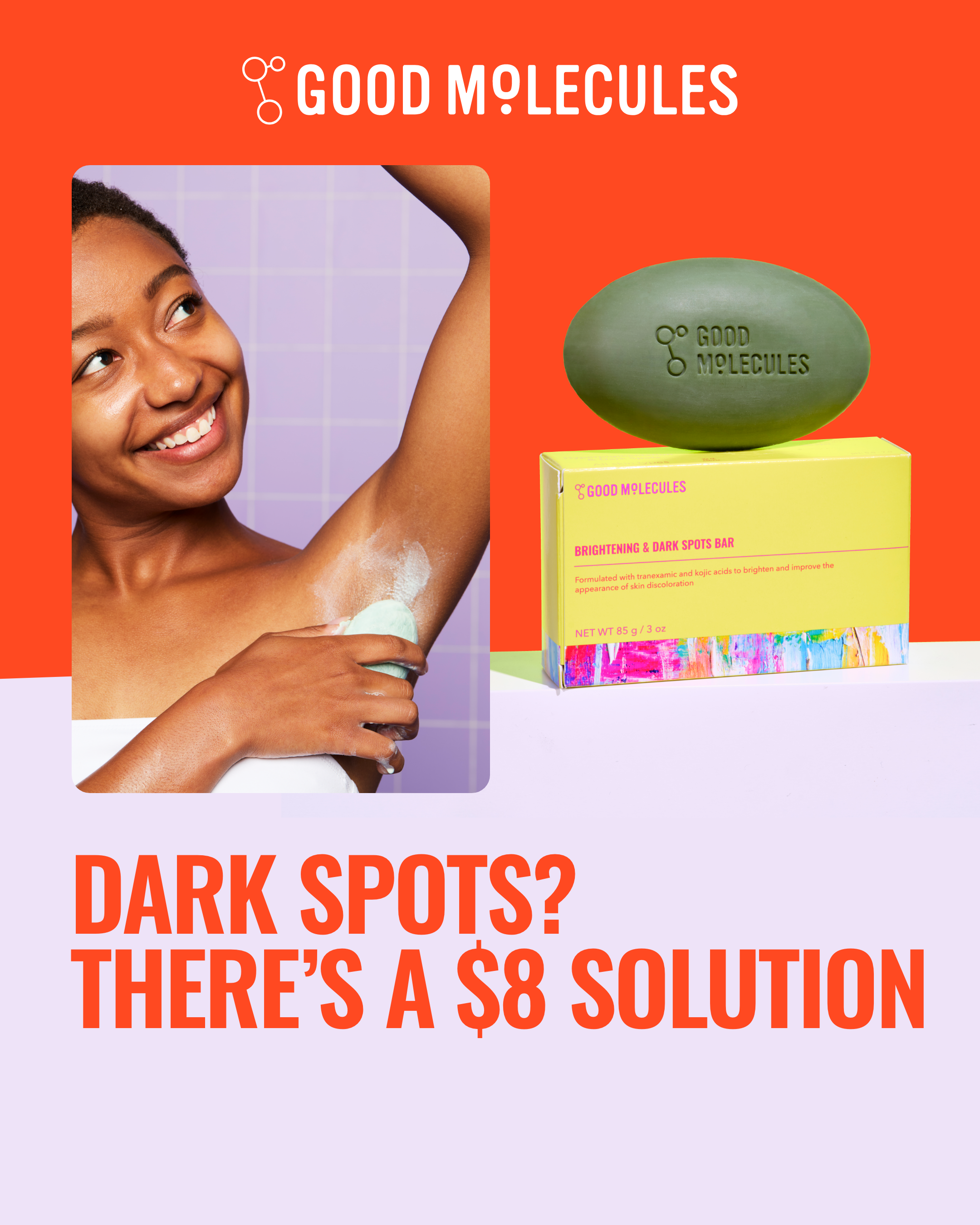 Good Molecules Facebook ad