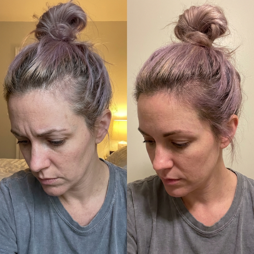 Jessica Miller Facebook ad: Hair Loss due to GLP-1