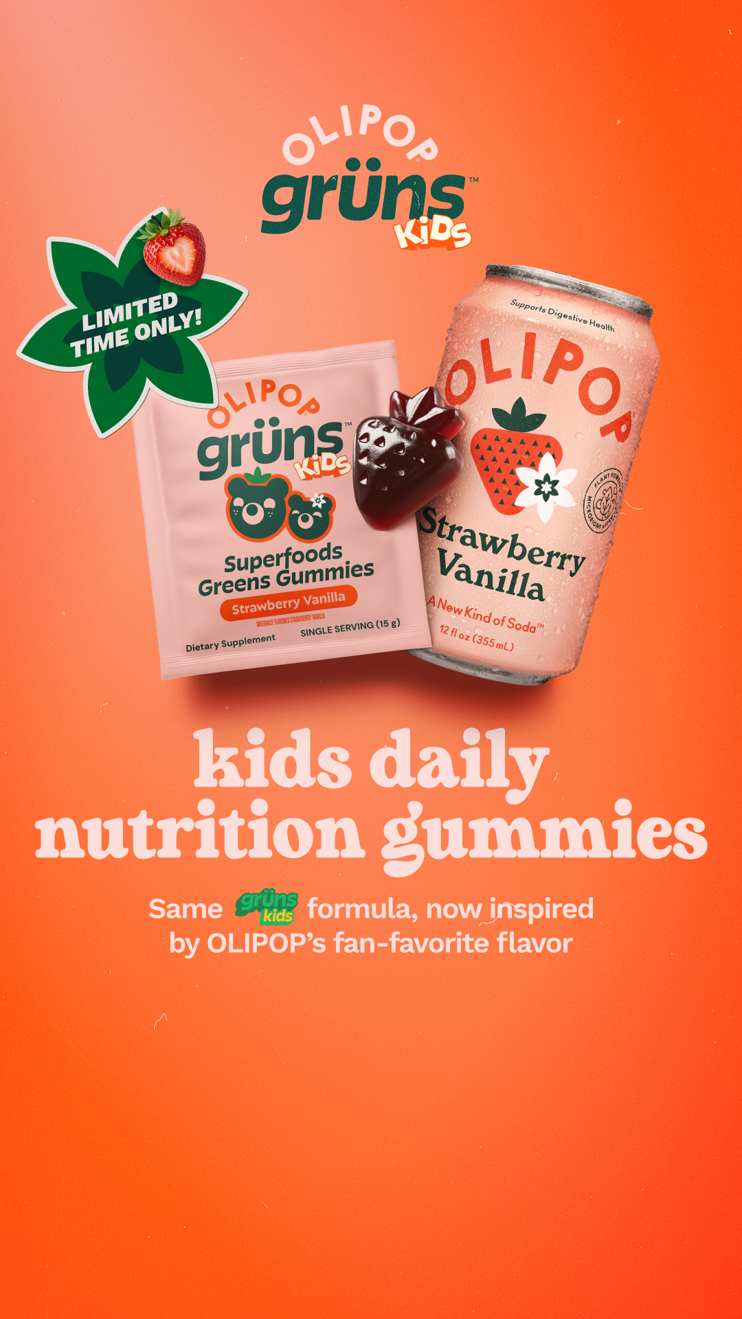 Olipop Facebook ad