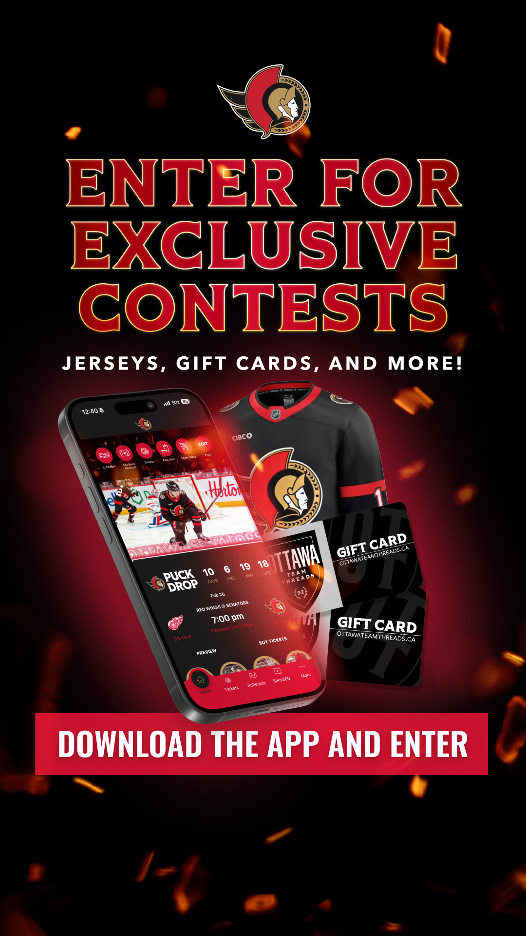 Ottawa Senators Facebook ad