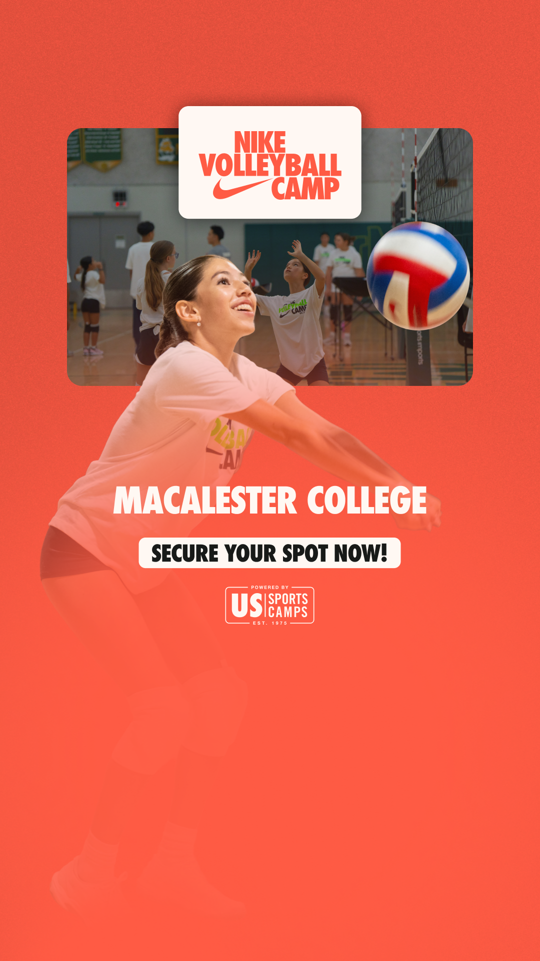 US Sports Camps - NIKE Sports Camps Facebook ad