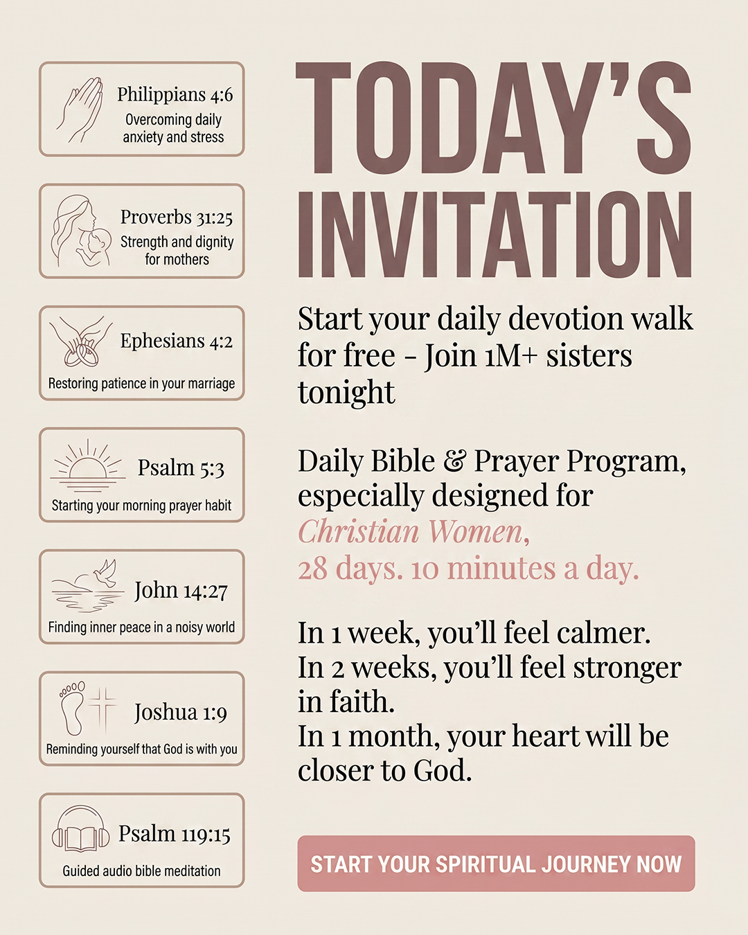 Bible for Women Facebook ad
