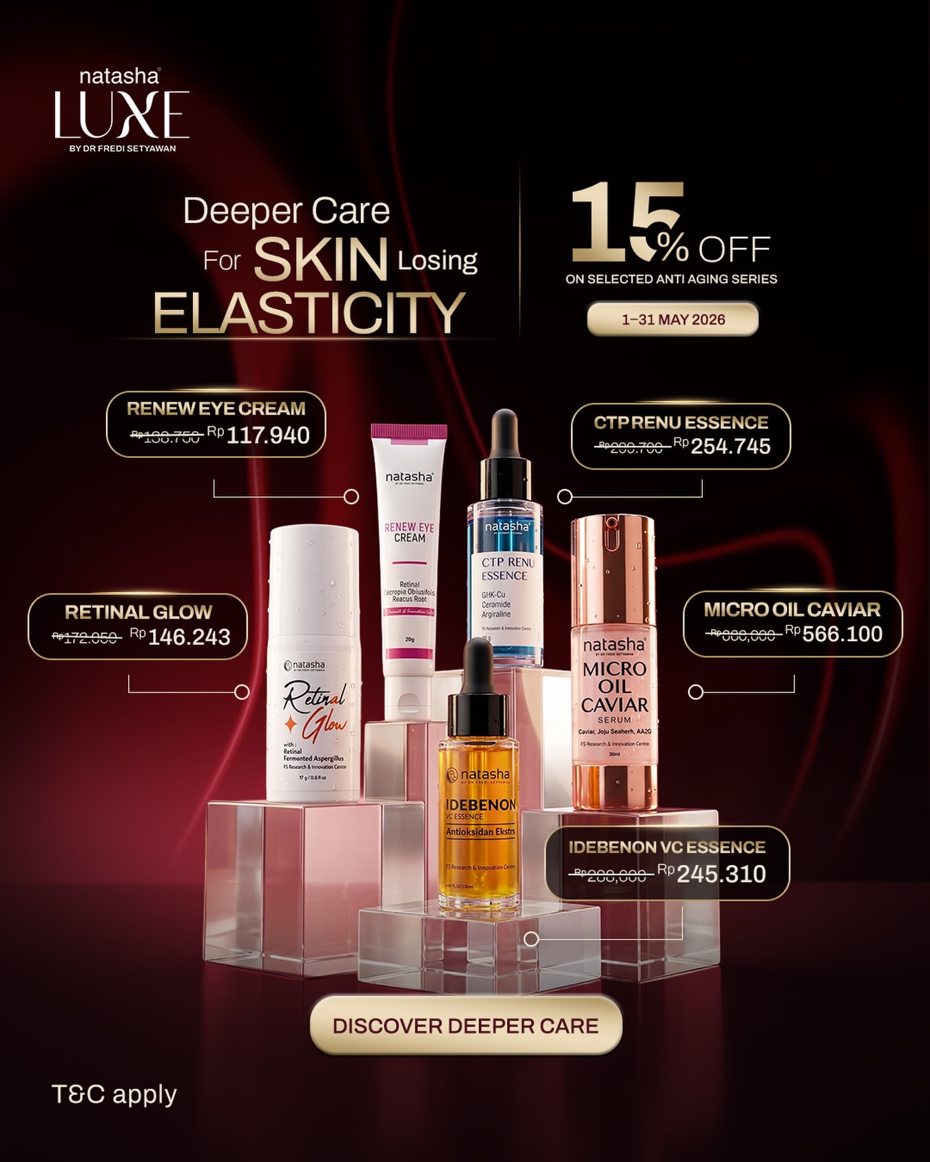 Natasha Luxe Facebook ad