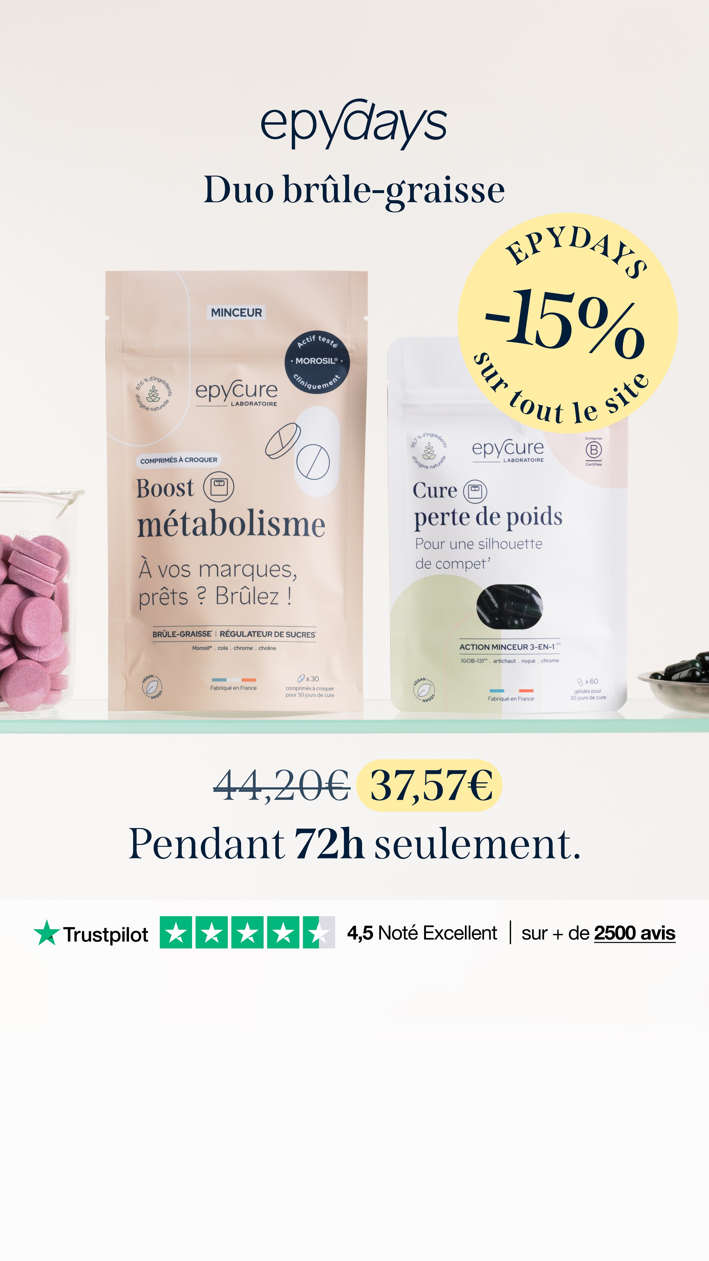 Epycure Facebook ad