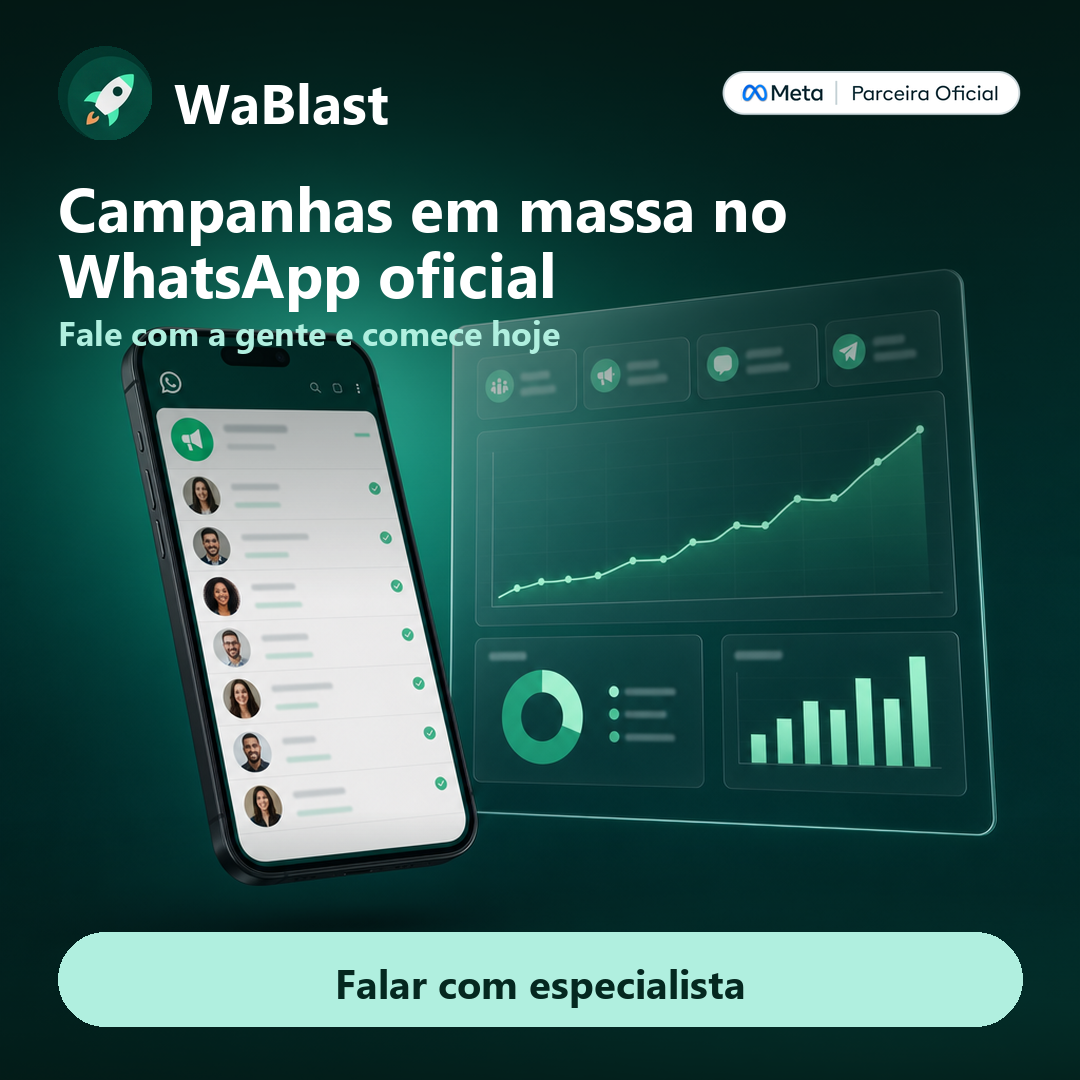 Wablast - Automação WhatsApp Facebook ad: Campanhas em massa no WhatsApp oficial