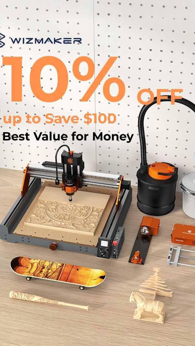 Wizmaker Facebook ad: Save $100 | Now Only $599
