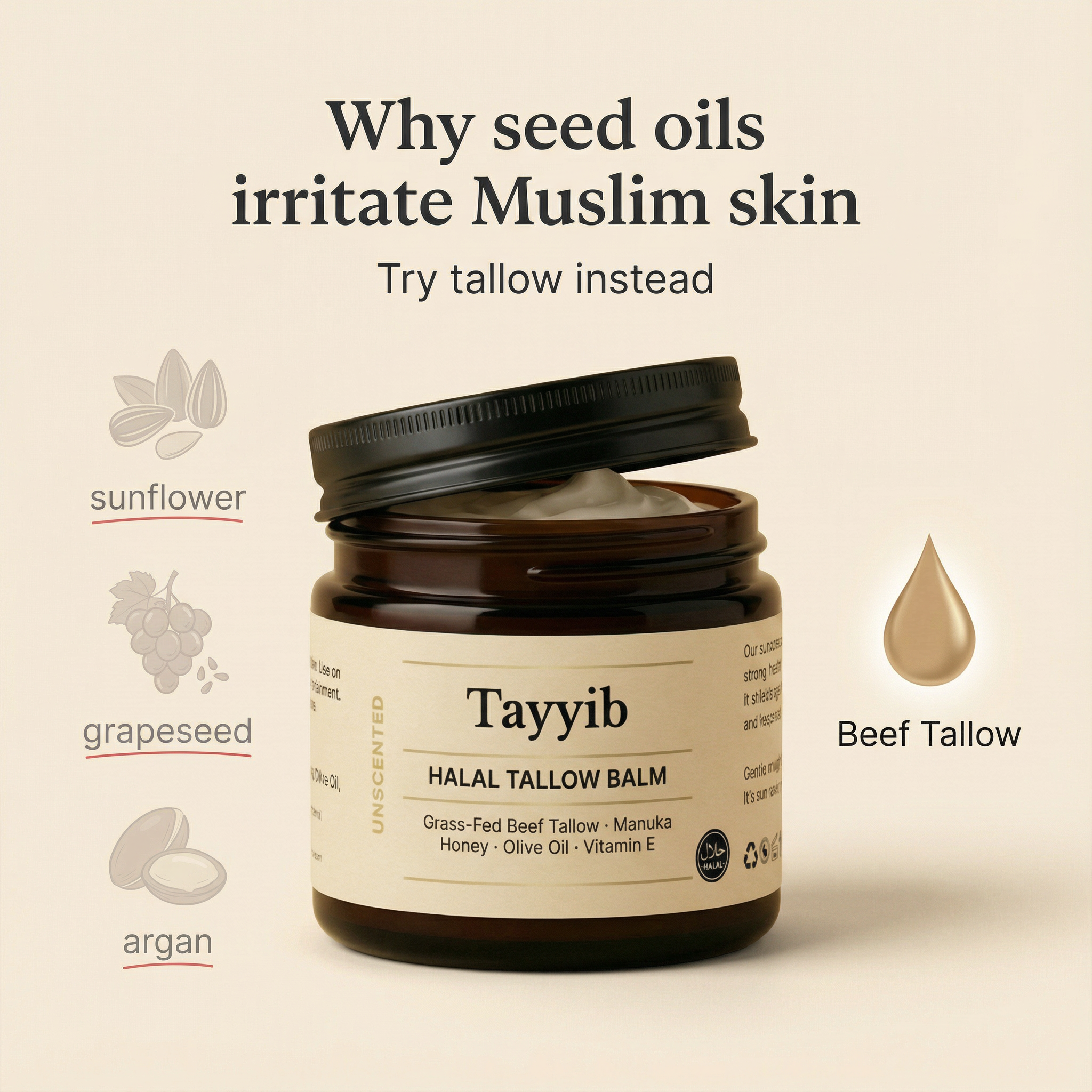 Tayyib Skincare Facebook ad