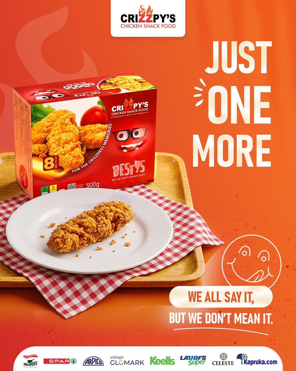 Crizzpy’s Facebook ad: Just one more is the biggest lie we…