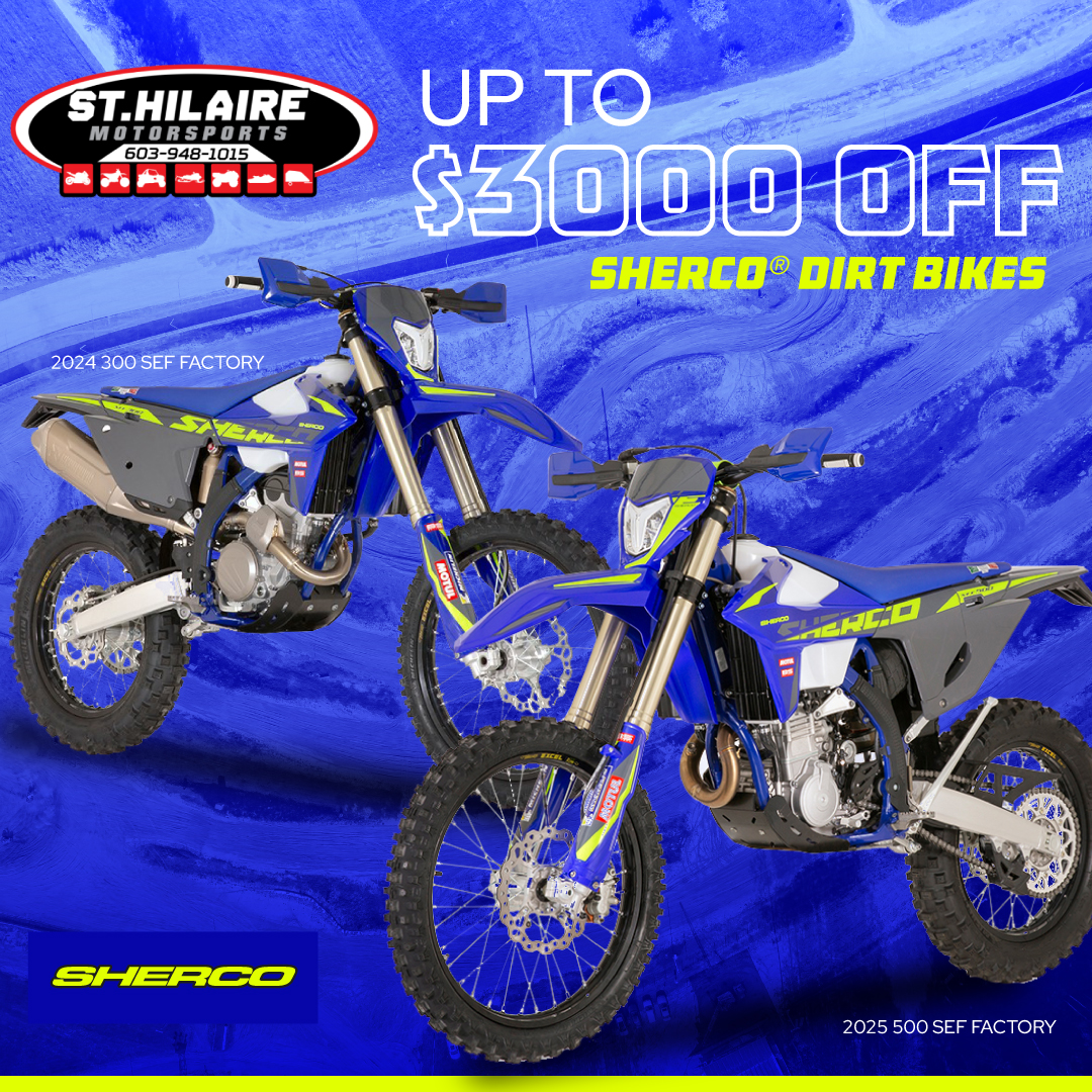 St.Hilaire Motorsports Facebook ad from Jan 28, 2026