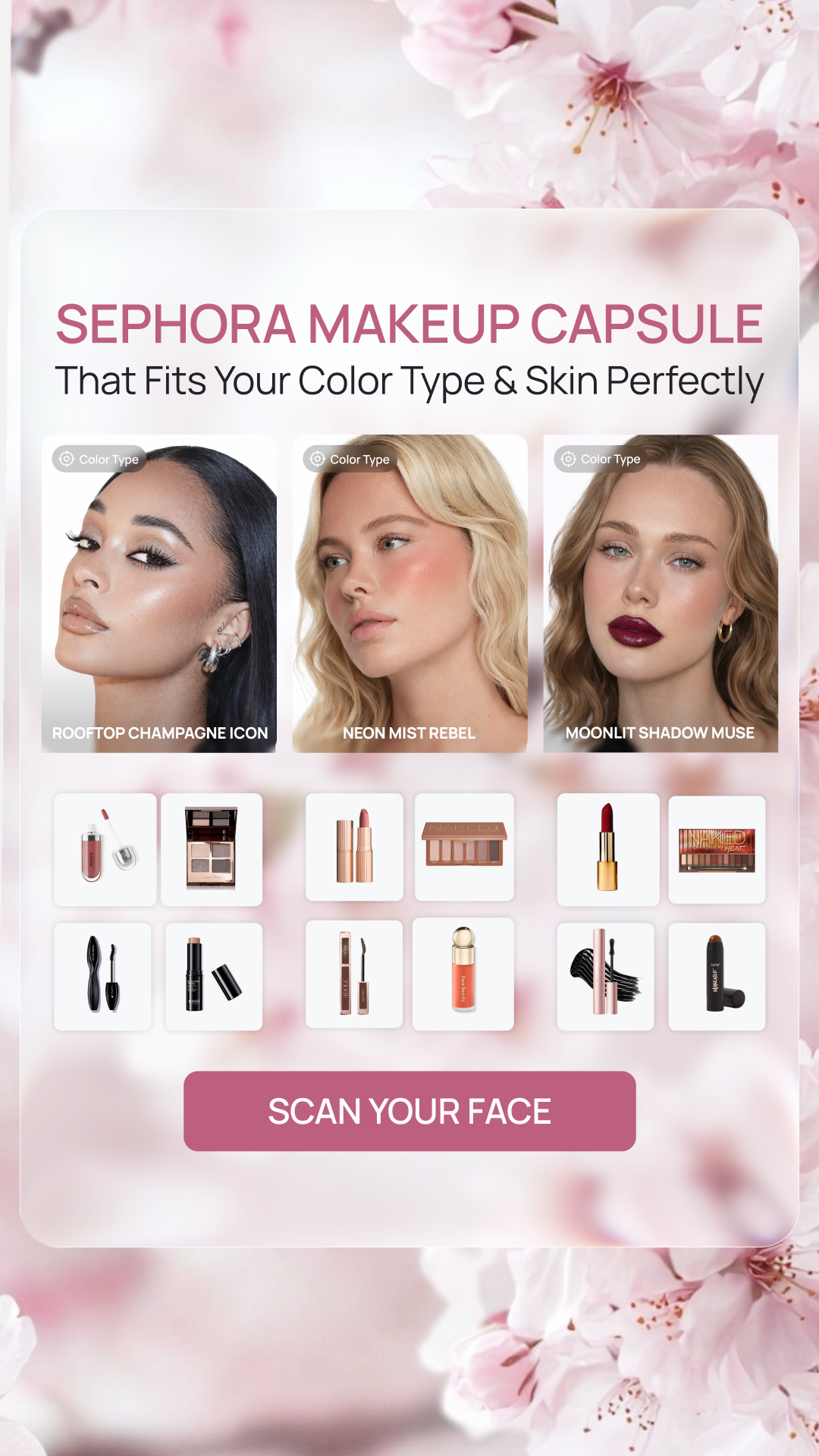 Beauty Transformation Program Facebook ad