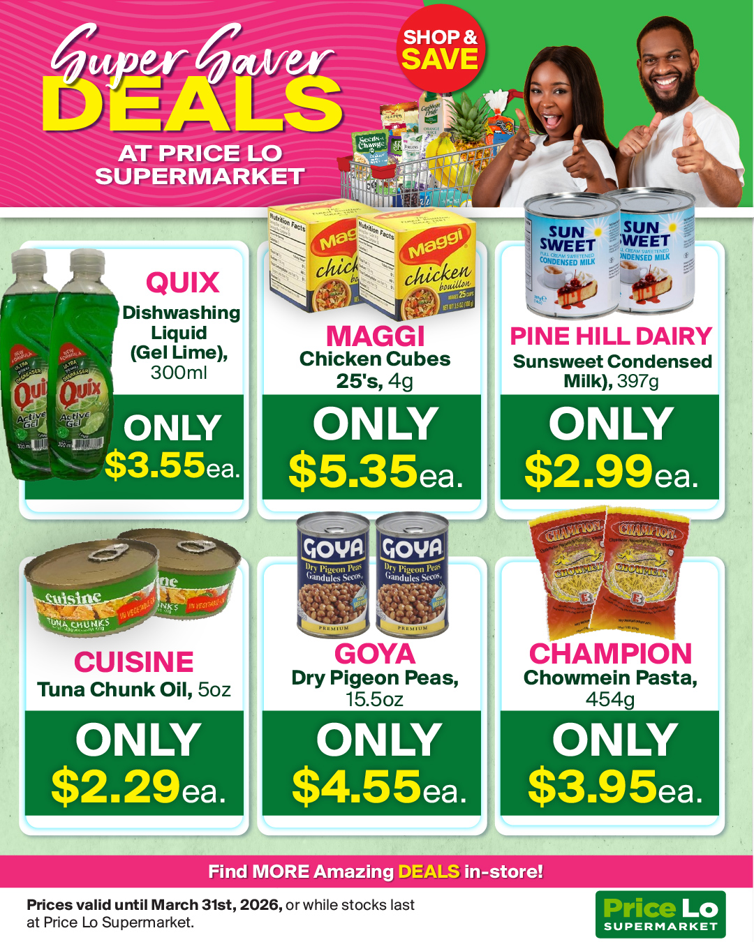 Price Lo Supermarket Facebook ad