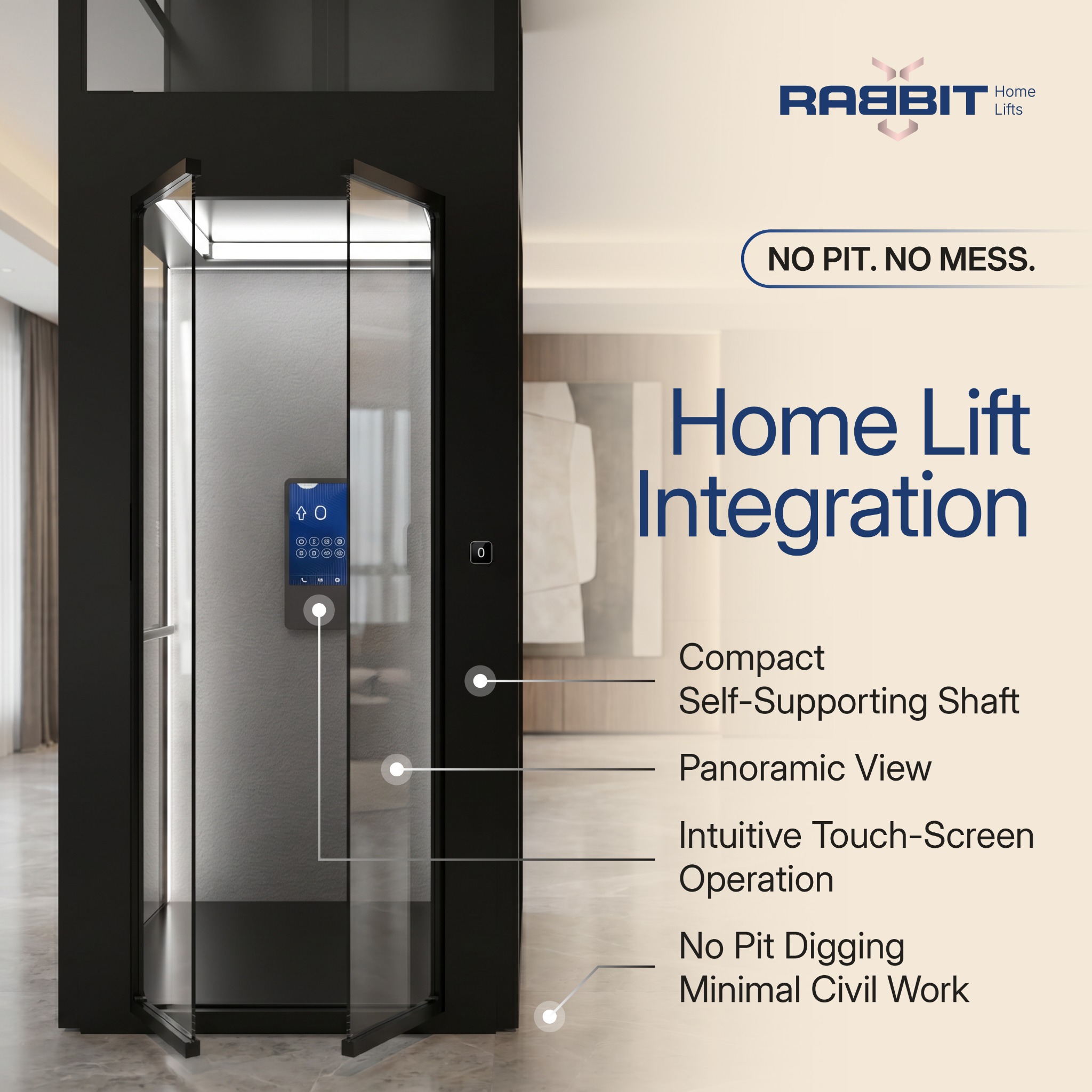 Rabbit HOME LIFTS Facebook ad