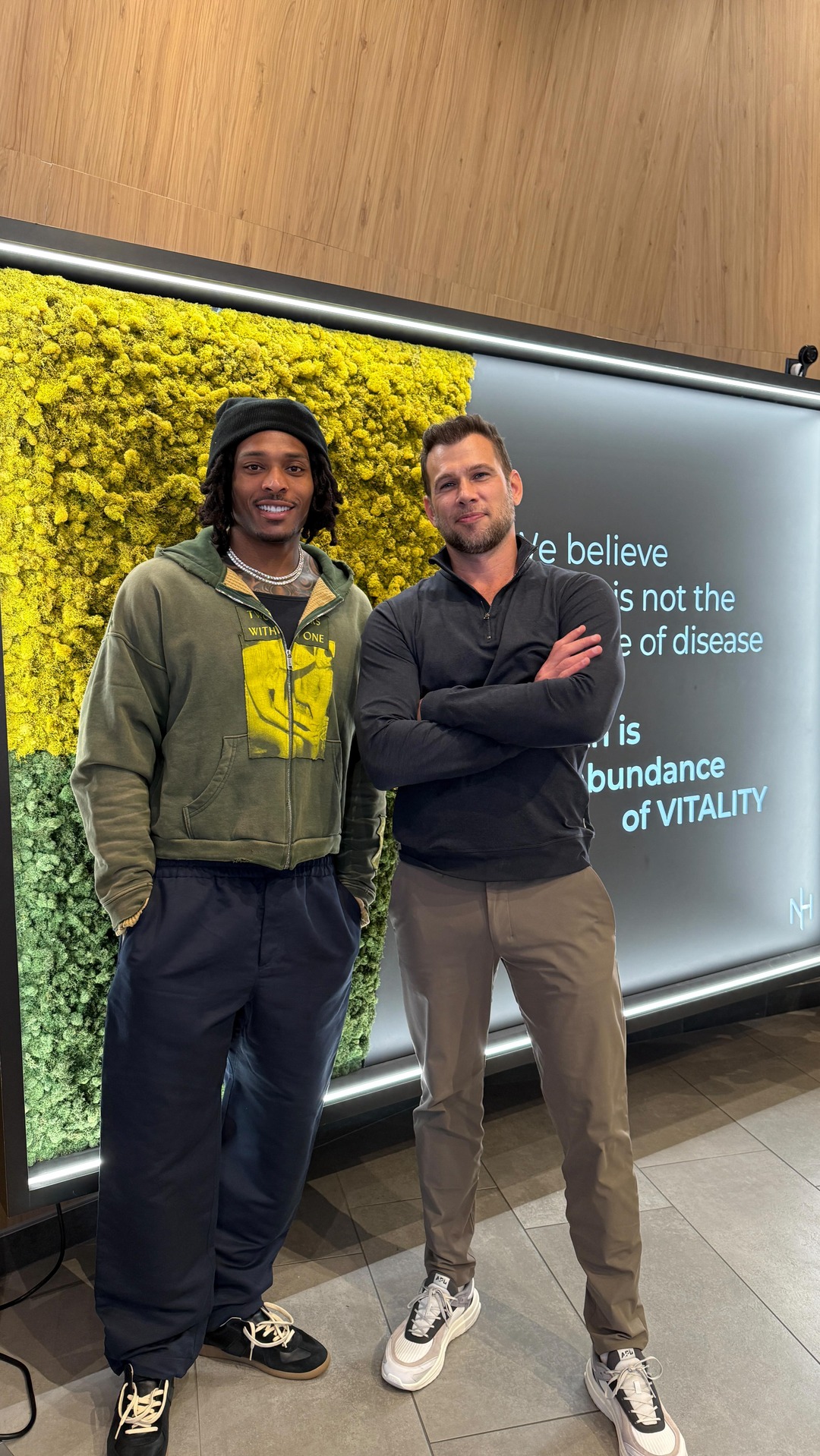 Next Health Facebook ad: Longevity is earned Join @jalenramsey as he does…